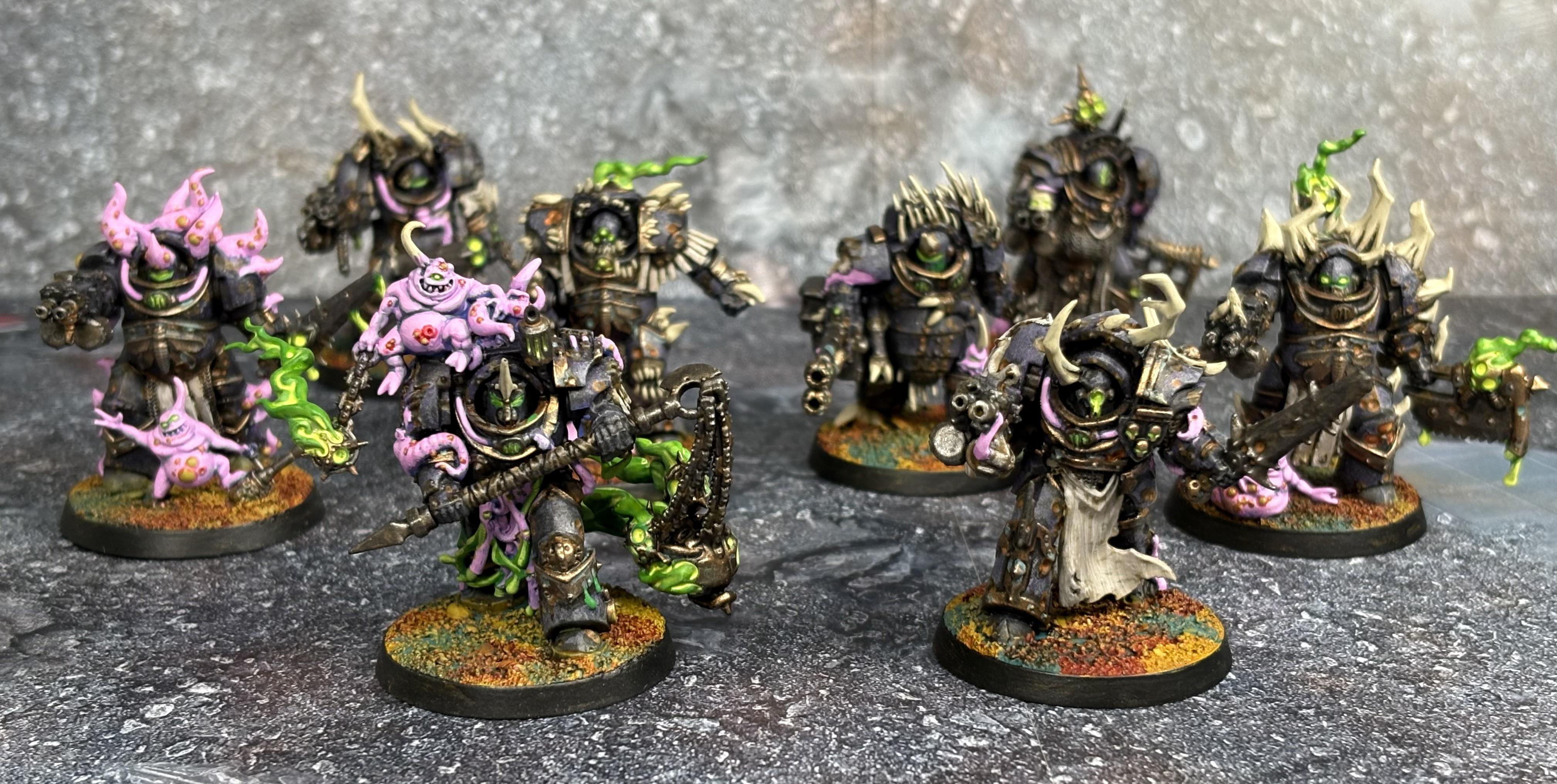 Blightlord Terminators, Blightlords, Chaos Space Marines, Death Guard, Plague Marines, Space Marines, Tainted Cohort, Terminator Armor, Warhammer 40,000