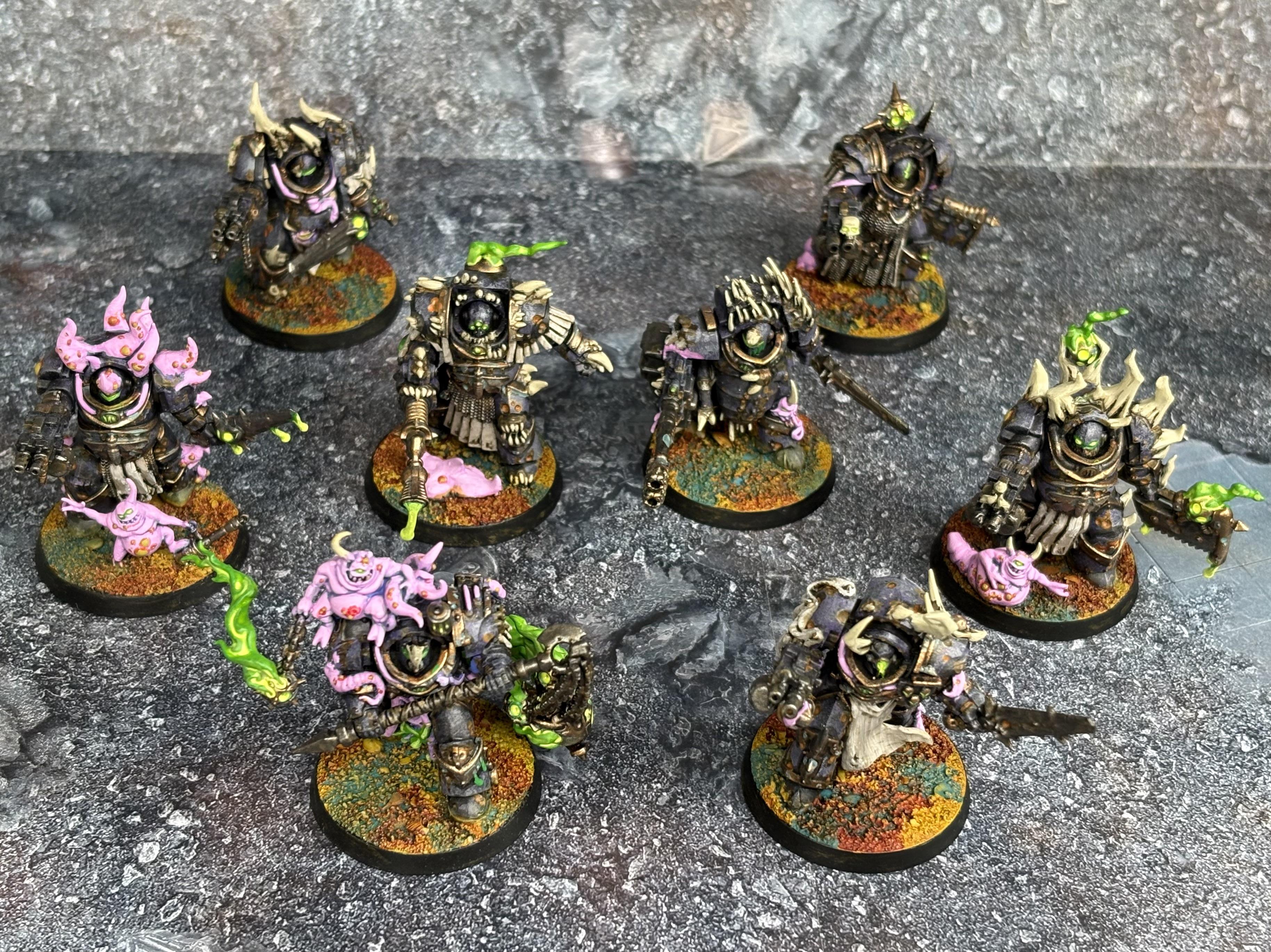 Blightlord Terminators, Blightlords, Chaos Space Marines, Death Guard, Plague Marines, Space Marines, Tainted Cohort, Terminator Armor, Warhammer 40,000