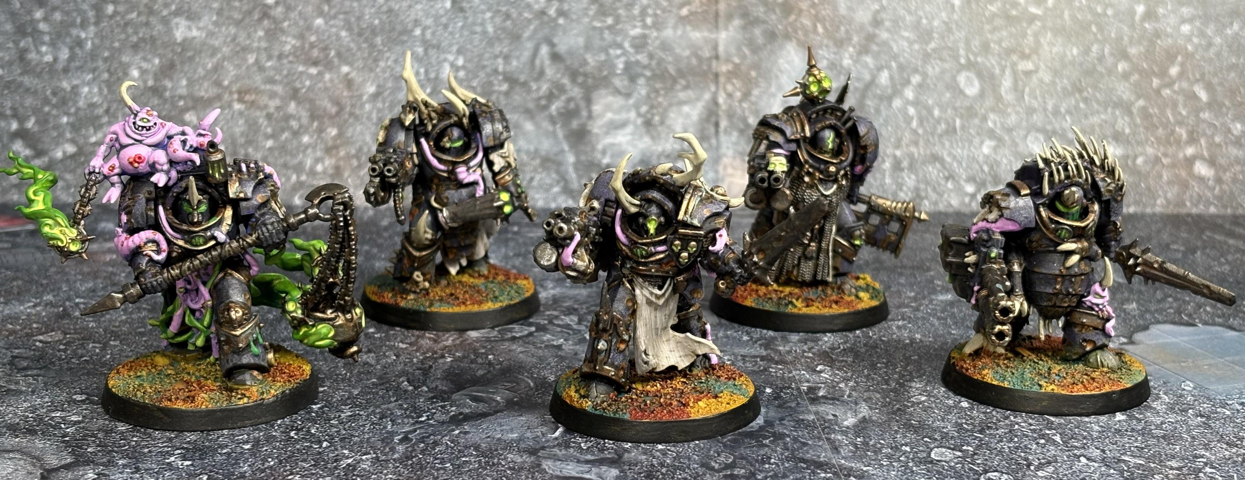 Blightlord Terminators, Blightlords, Chaos Space Marines, Death Guard, Plague Marines, Space Marines, Terminator Armor, Warhammer 40,000