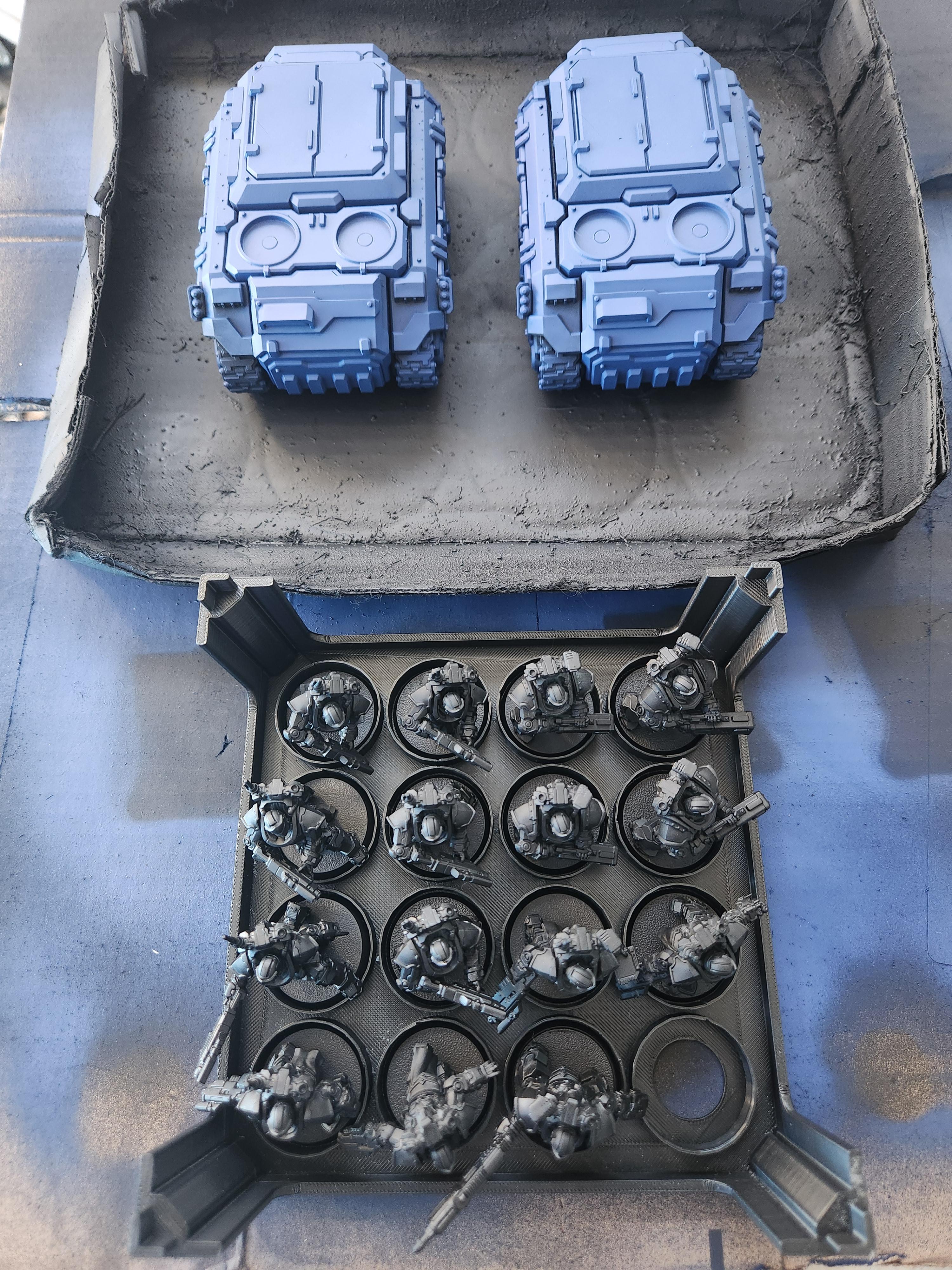 2 Bulldog APCs and more Primaris Space Marines