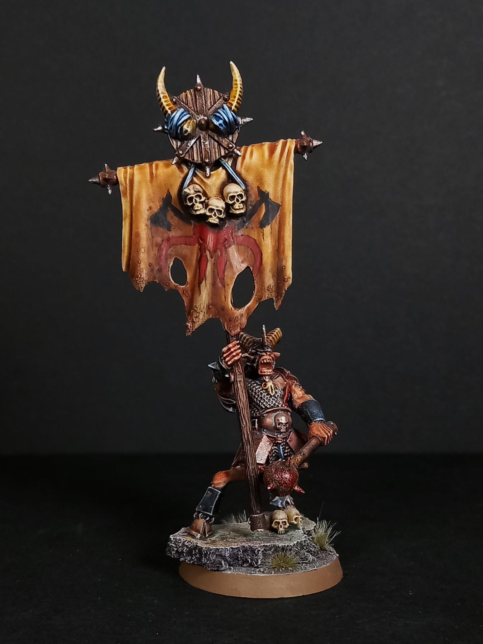 Age Of Sigmar, Beast Of Chaos, Beastmen, Bestigor, Bestigors, Chaos Beastmen, Wahrammer