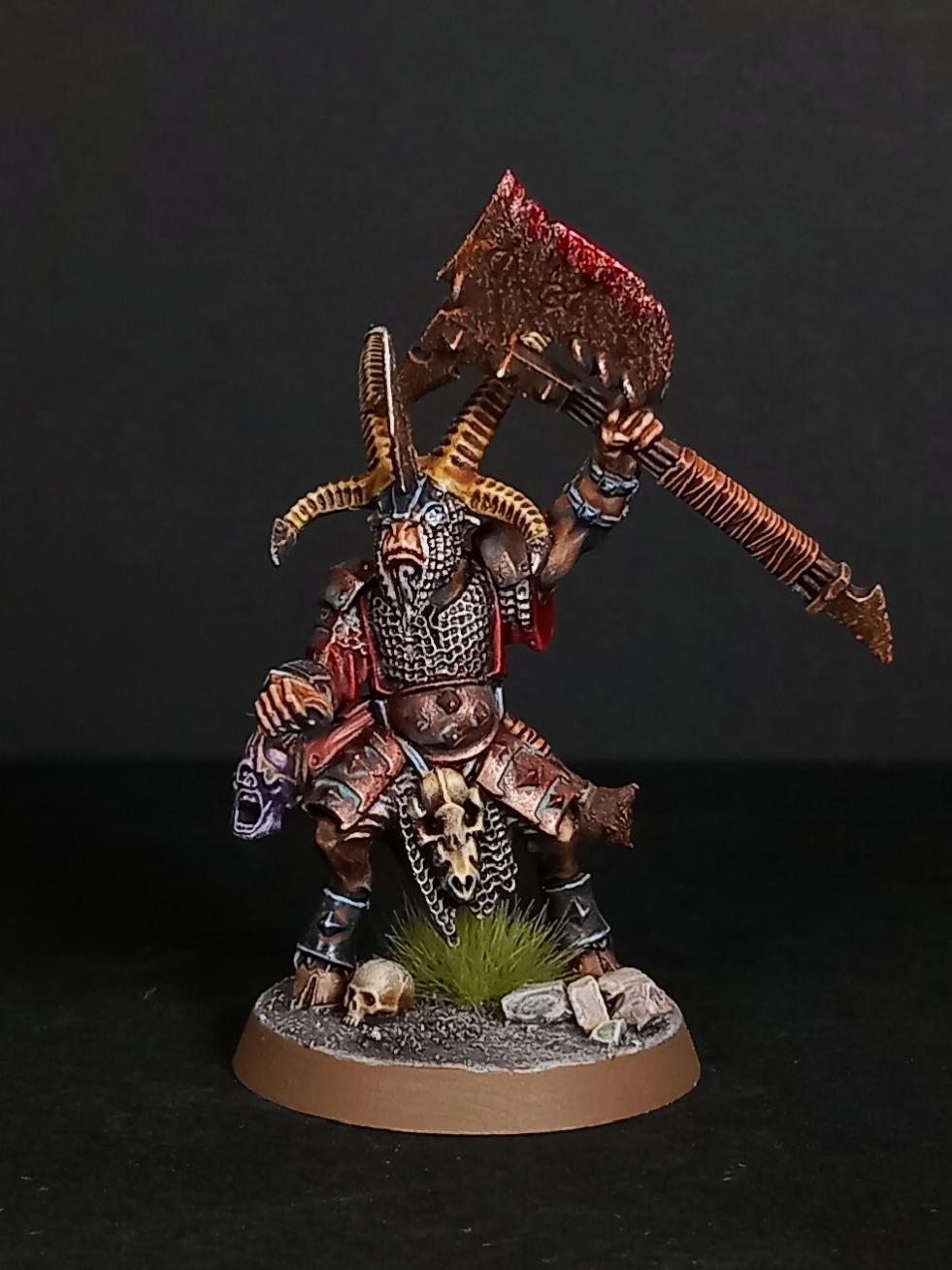 Age Of Sigmar, Beast Of Chaos, Beastmen, Bestigor, Bestigors, Chaos Beastmen, Wahrammer