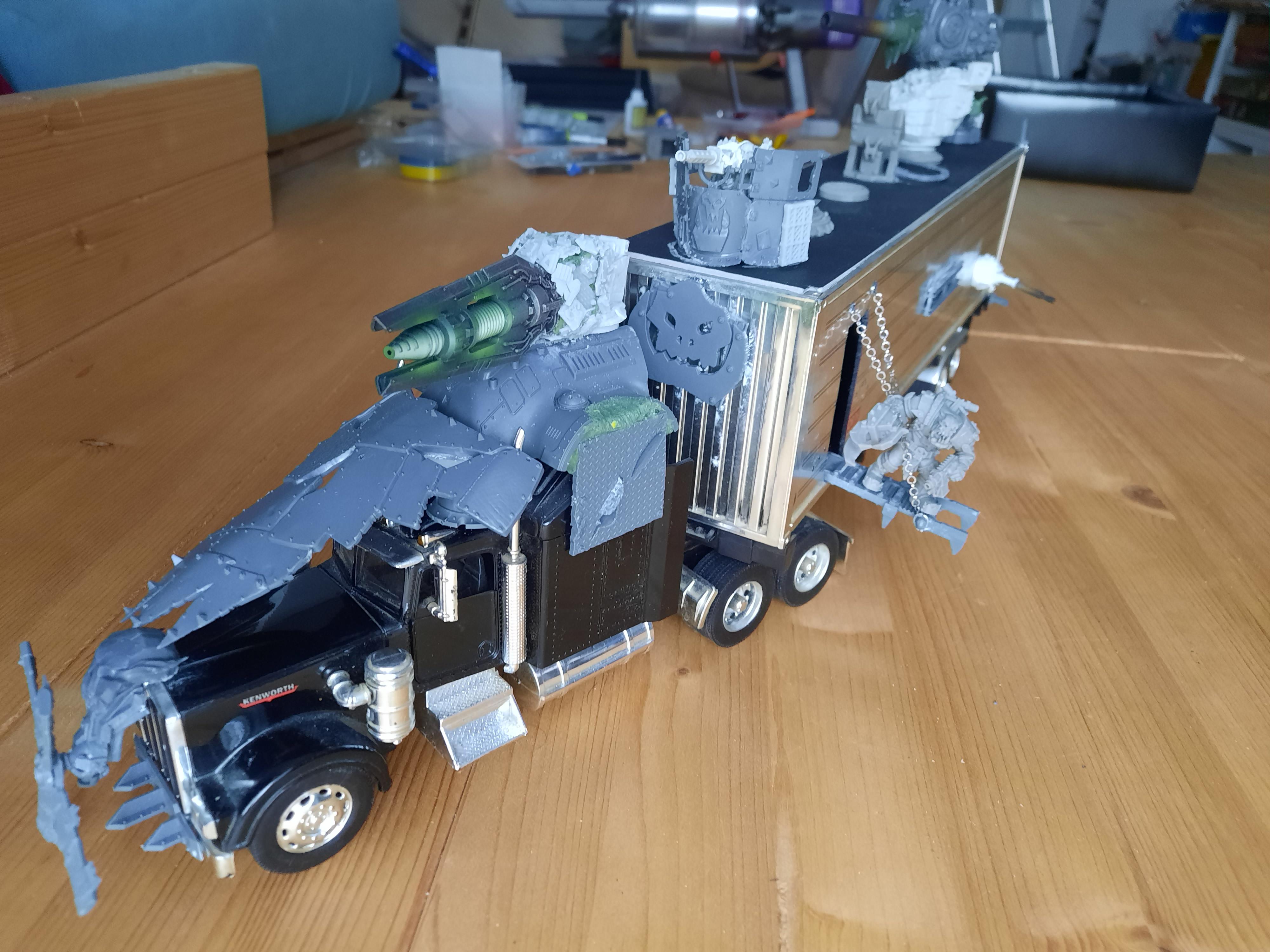 Conversion, Mega Trukk, Not Built Yet, Orks, Work In Progress