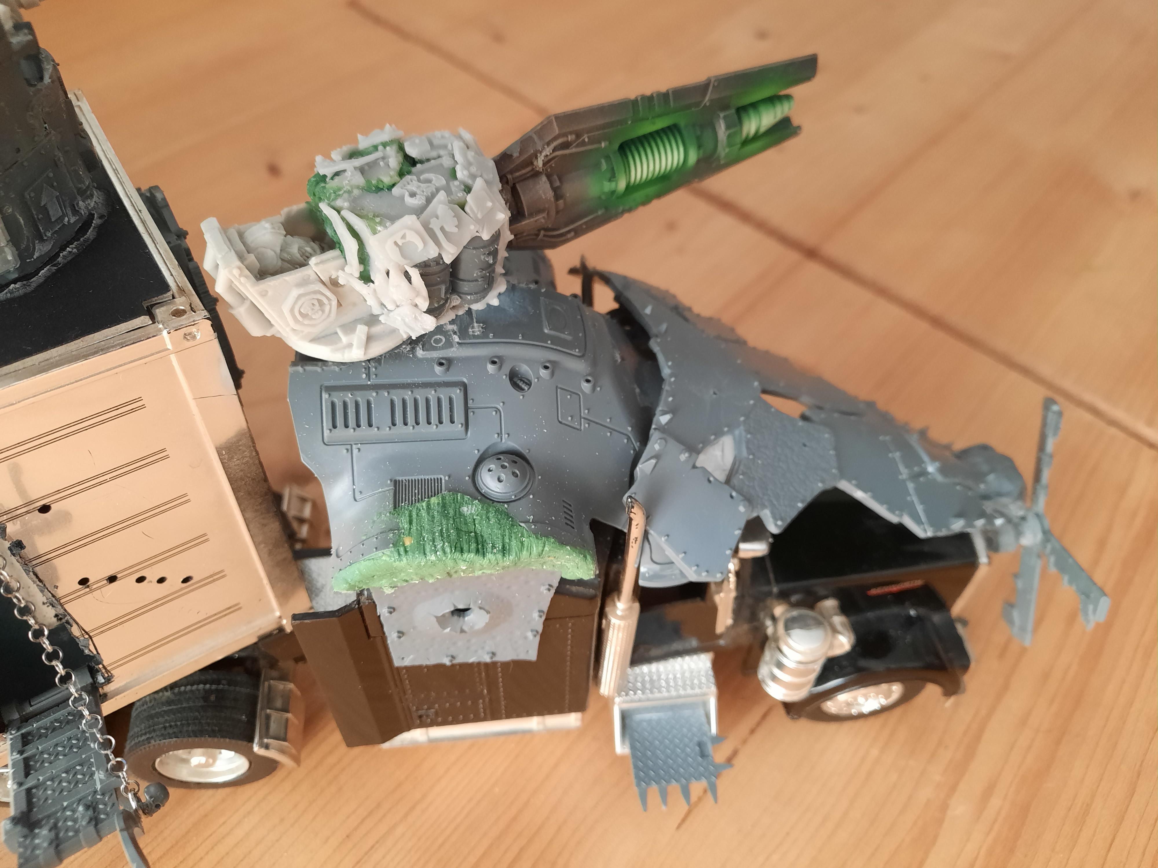 Conversion, Mega Trukk, Not Built Yet, Orks, Work In Progress