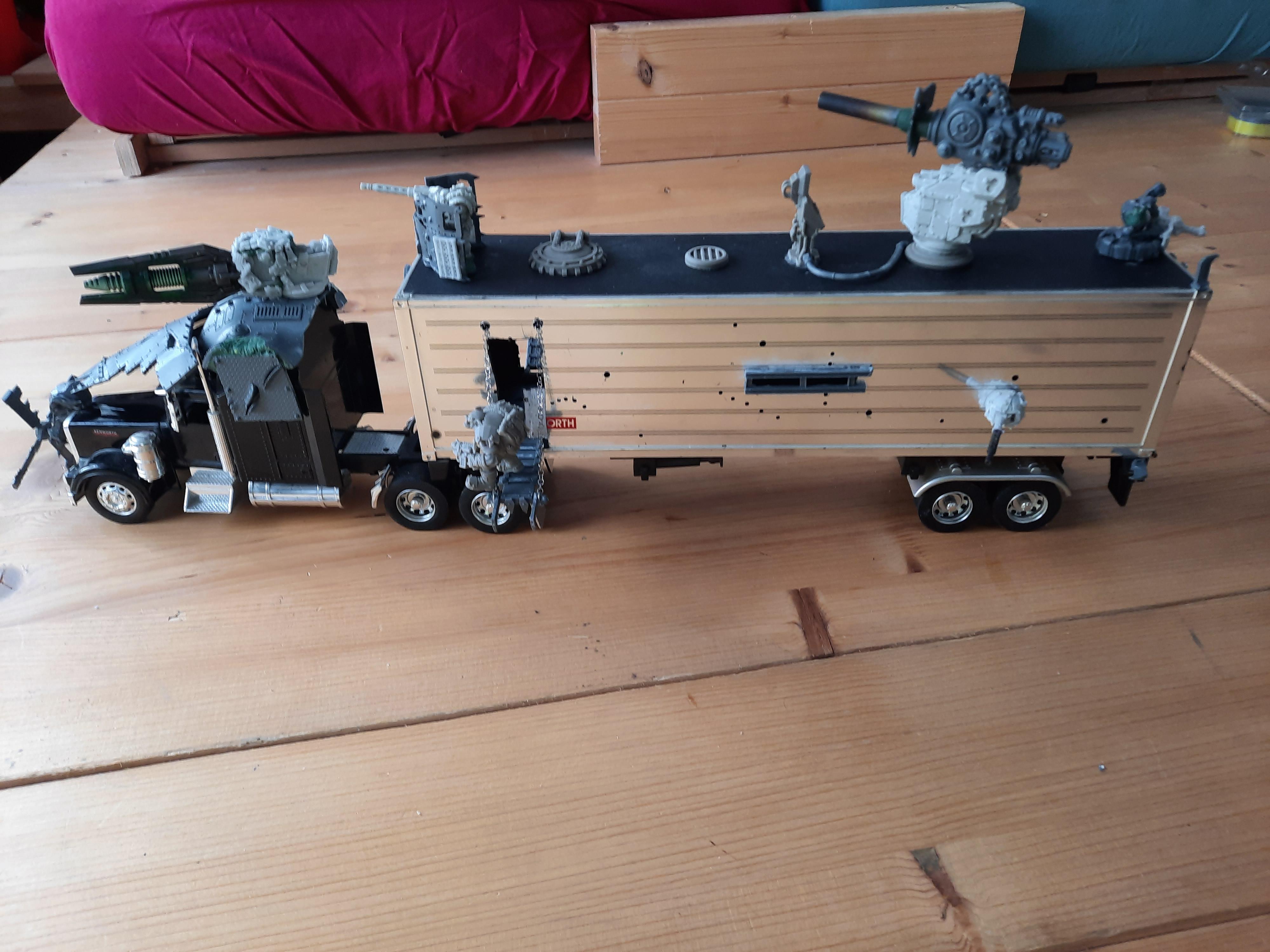 Conversion, Mega Trukk, Not Built Yet, Orks, Work In Progress