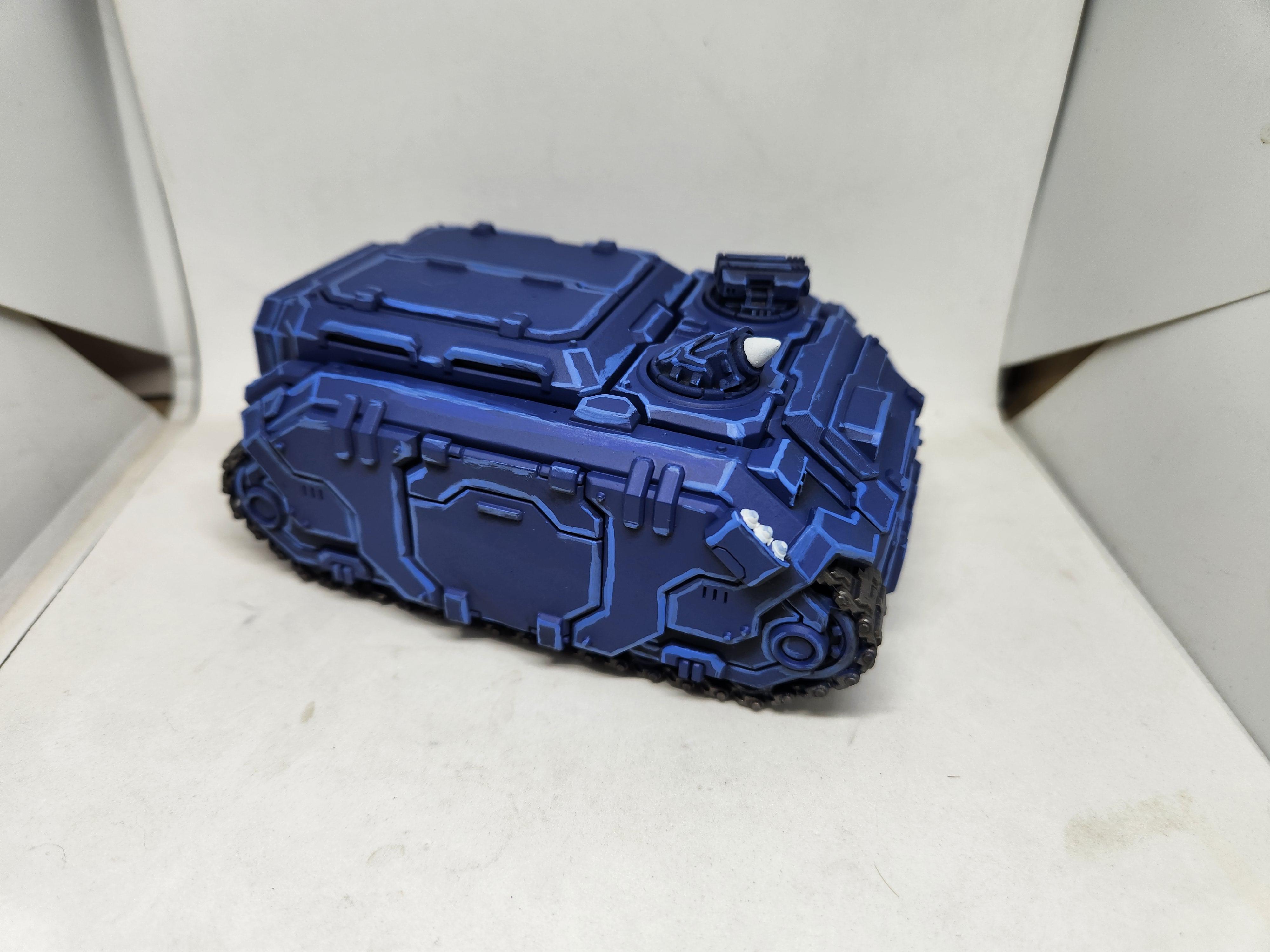 Adding highlights with GW Citadel Calgar Blue