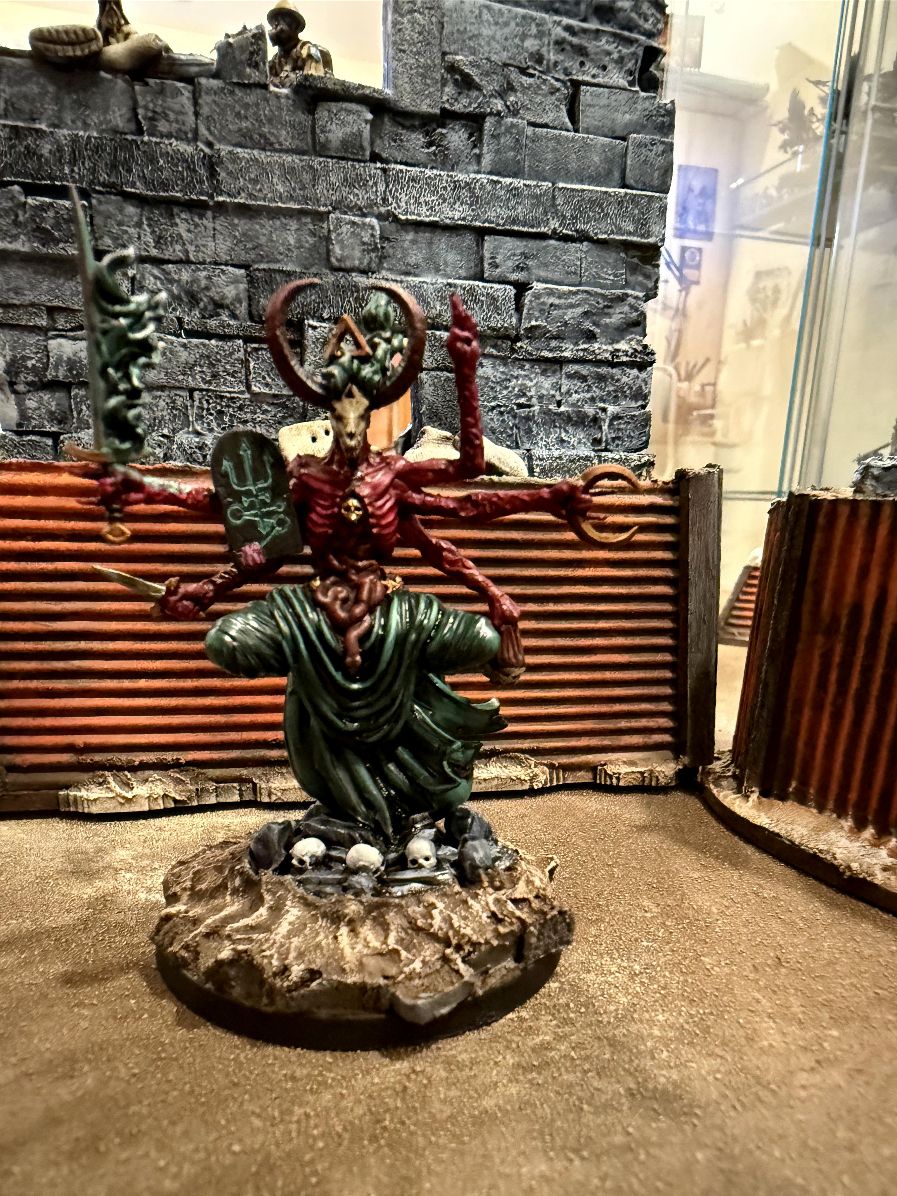 Abyssinian Front, Court Of The Seven Headed Serpent, Desert Combat, Gold Armor, Sorcerer, Trench, Trench Crusade