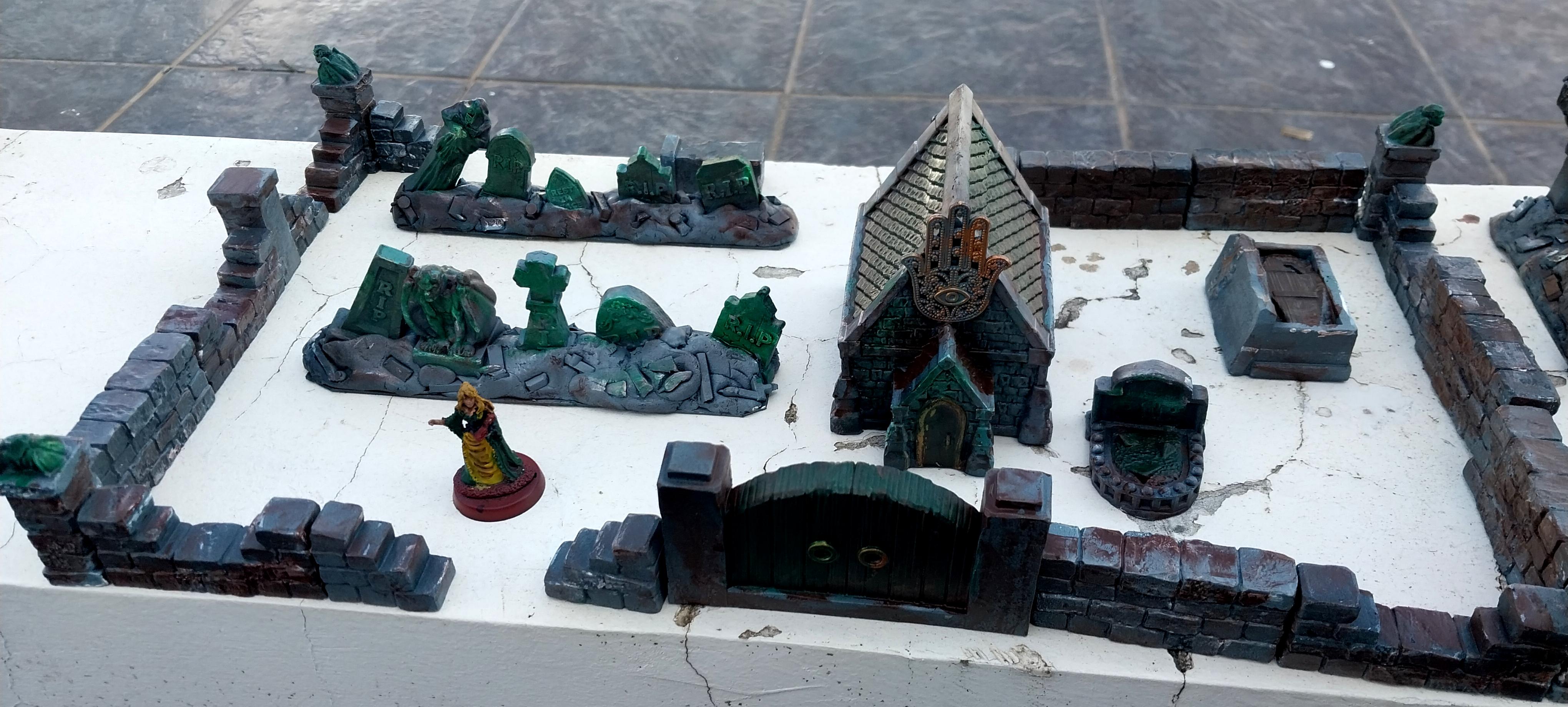 Cemetery, Crypt, Graves, Graveyard, Halloween, Headstones, Undead
