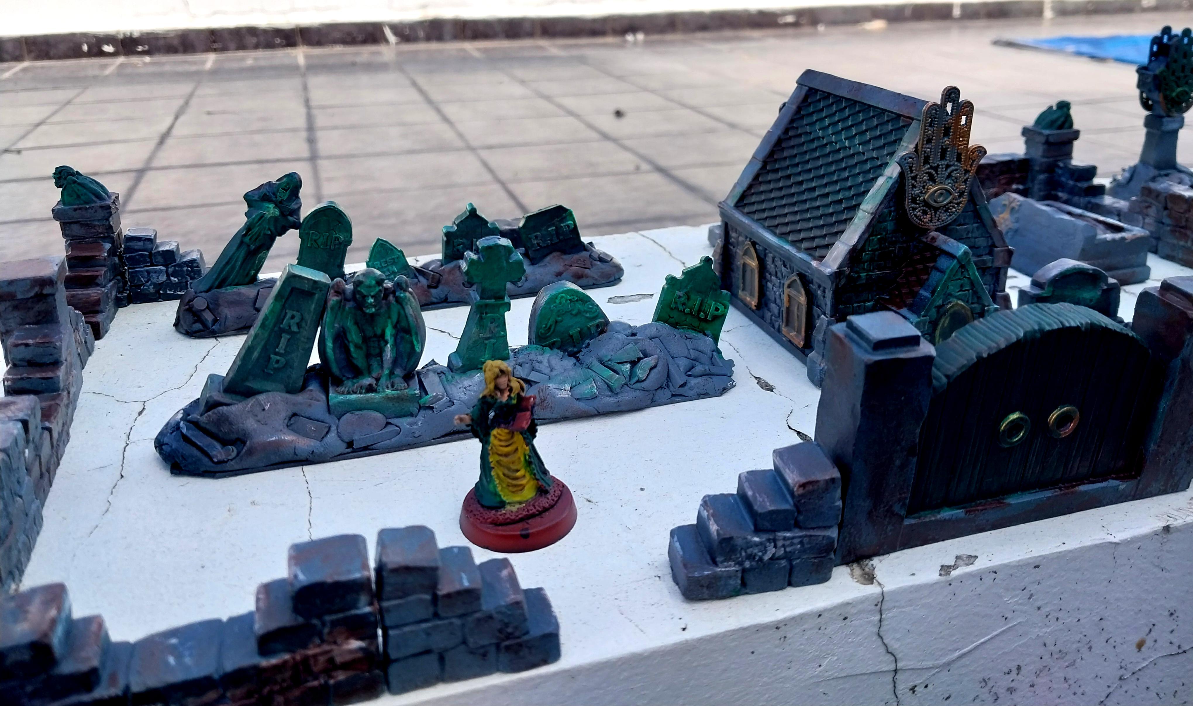 Cemetery, Crypt, Graves, Graveyard, Halloween, Headstones, Undead