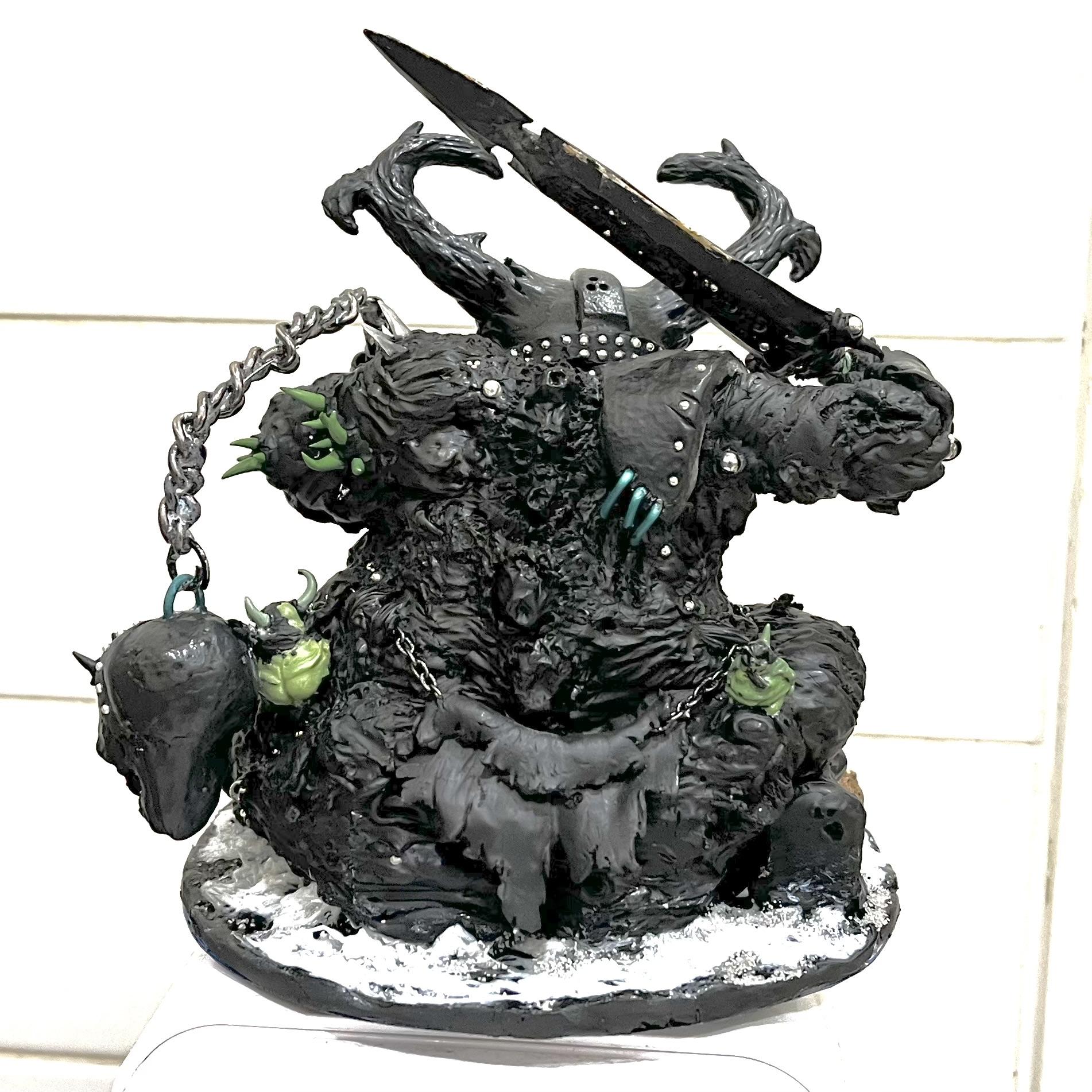 Apoxie Sculpt, Great Unclean One, Hand Sculpted, Nurgle