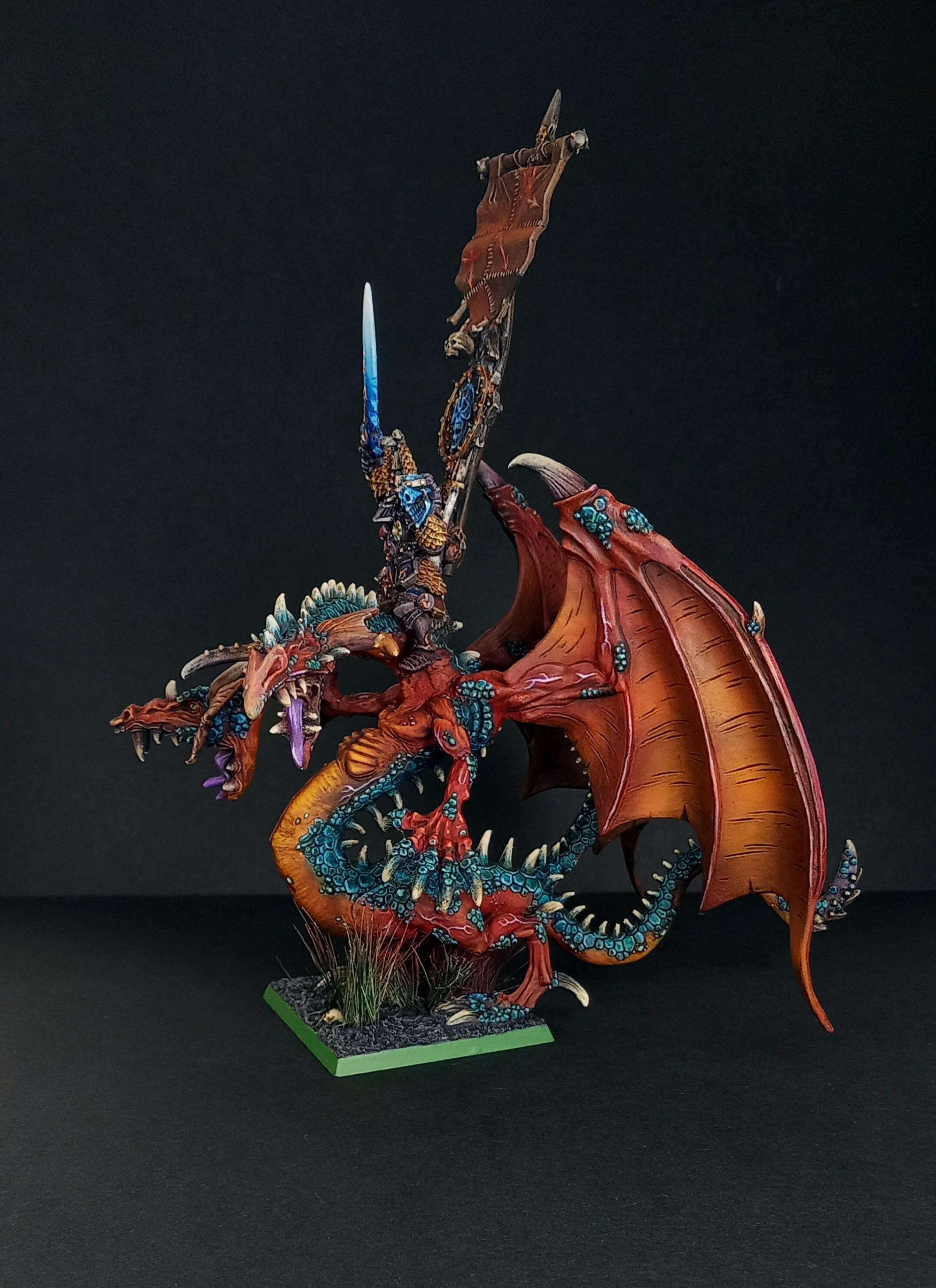 Chaos Lord, Chaosdragon, Chaoslord, Dragon, Egrimmvanhorstmann, Gamesworkshop, Miniaturepainting, Oldhammer, Sorcerer, Sorcerer Lord, Two-headed, Tzeentch, Warhammer Fantasy, Warhammercommunity, Warhammerfantasy, Warhammerminiatures, Warhammertheoldworld