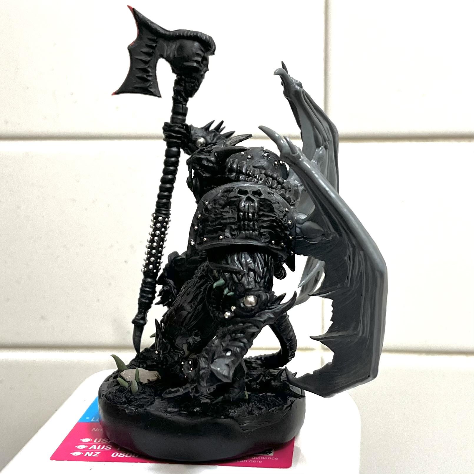 Hand Sculpted Daemon Prince, Winged