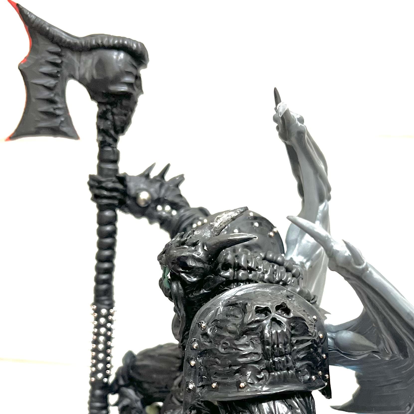 Hand Sculpted Daemon Prince, Winged