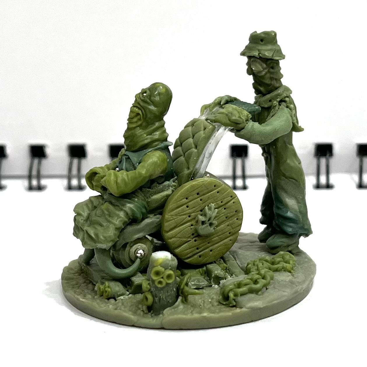 Dungeons And Dragons, Hand Sculpted Miniature, Turnip28