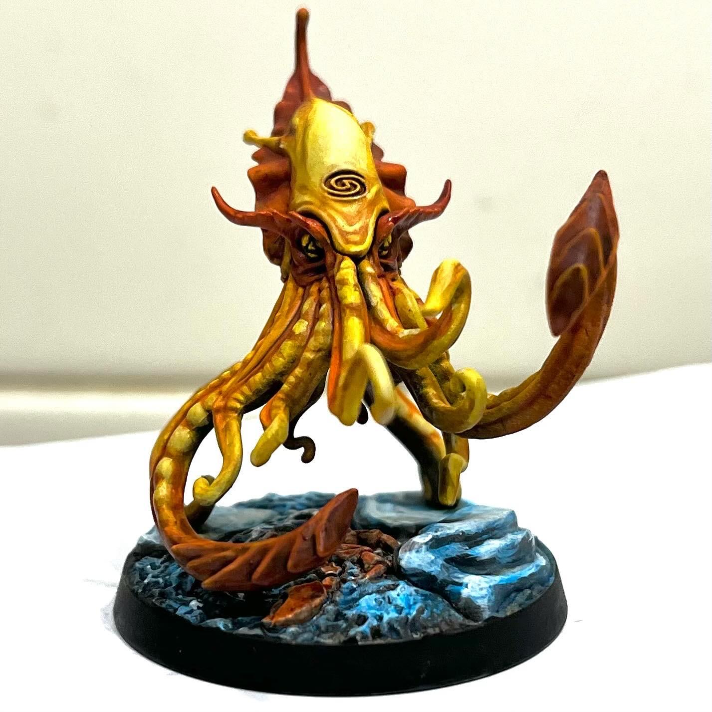 Octopus, Sea Elf, Squid