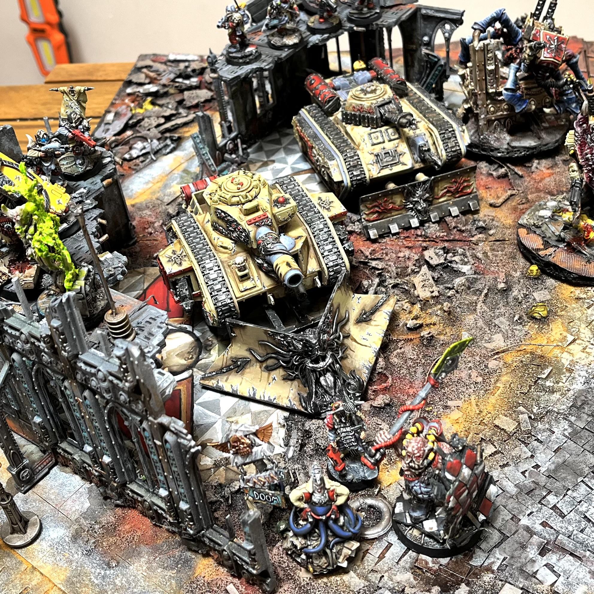 Chaos, Chimera, Imperial Guard, Leman Russ, Lost And The Damned, Traitor
