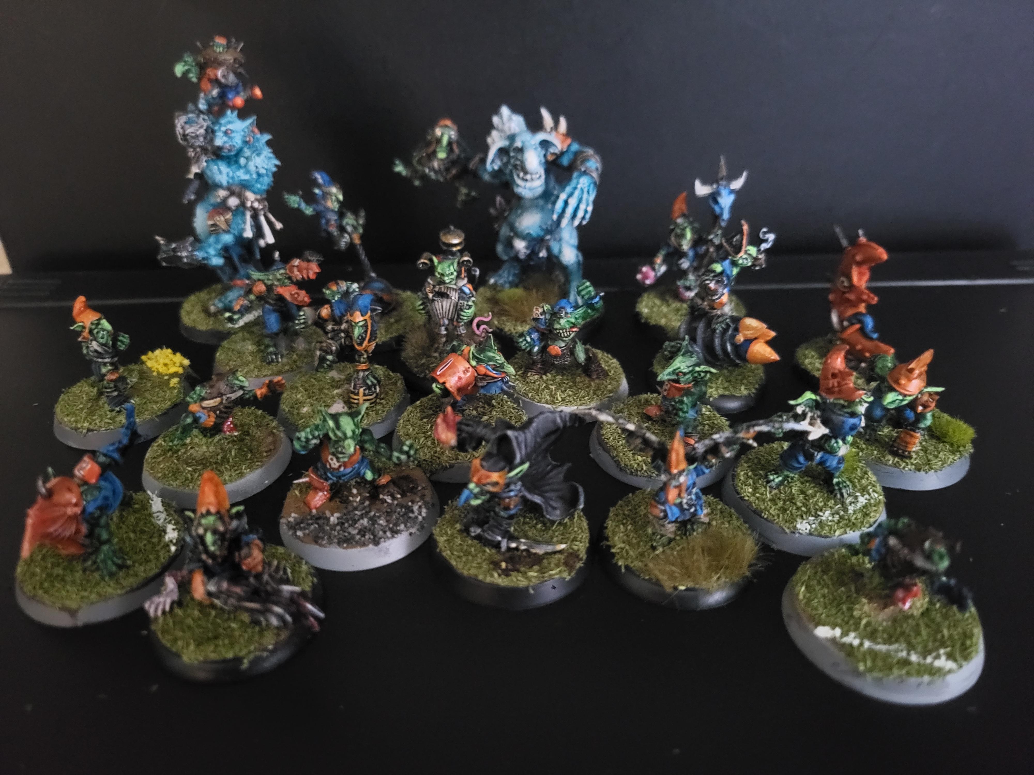 3d Print, Blood Bowl, Goblins, Orcs, Orks, Troll