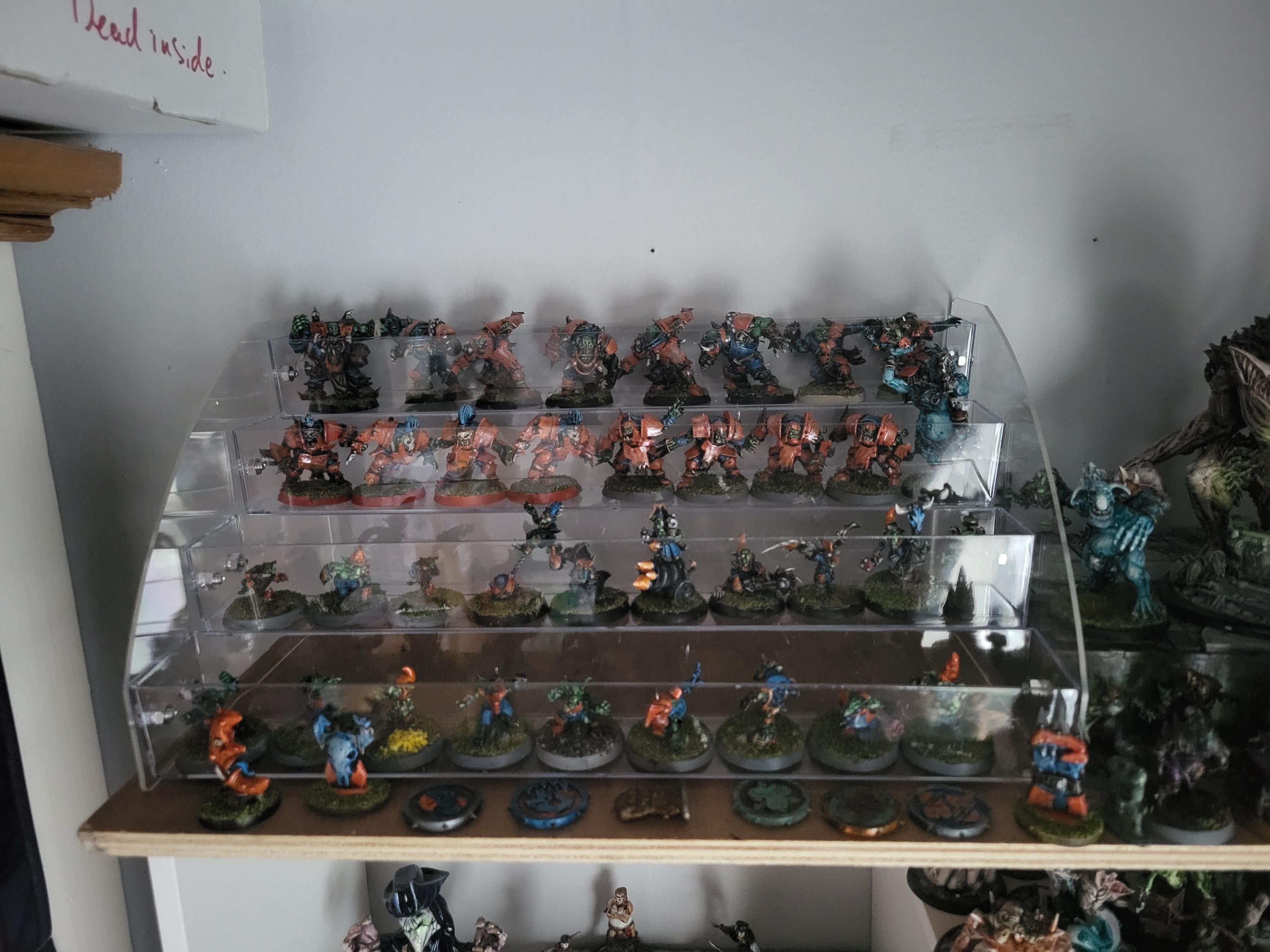 3d Print, Blood Bowl, Goblins, Orcs, Orks, Troll