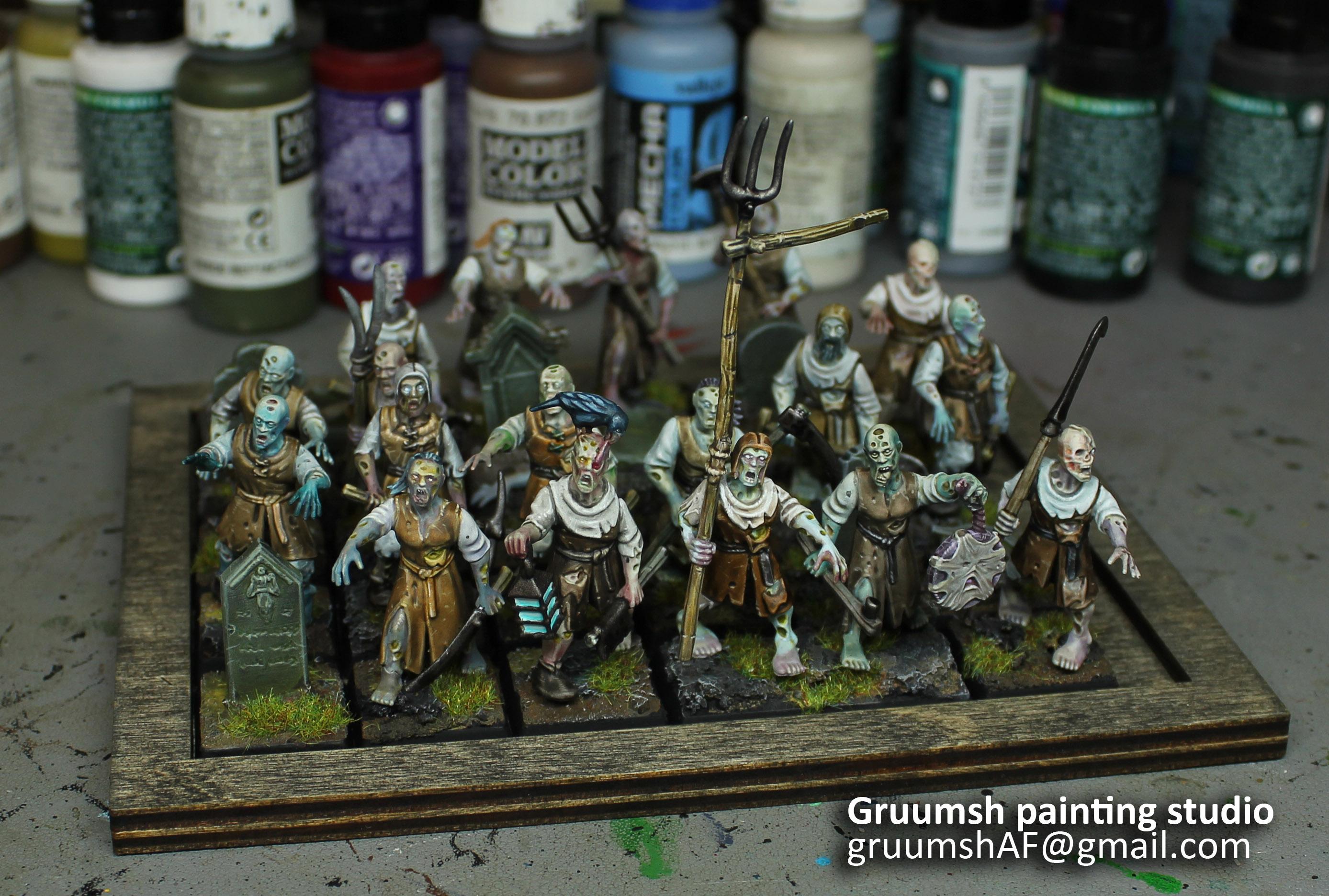 Fireforge, Living Dead, Peasants, Zombie