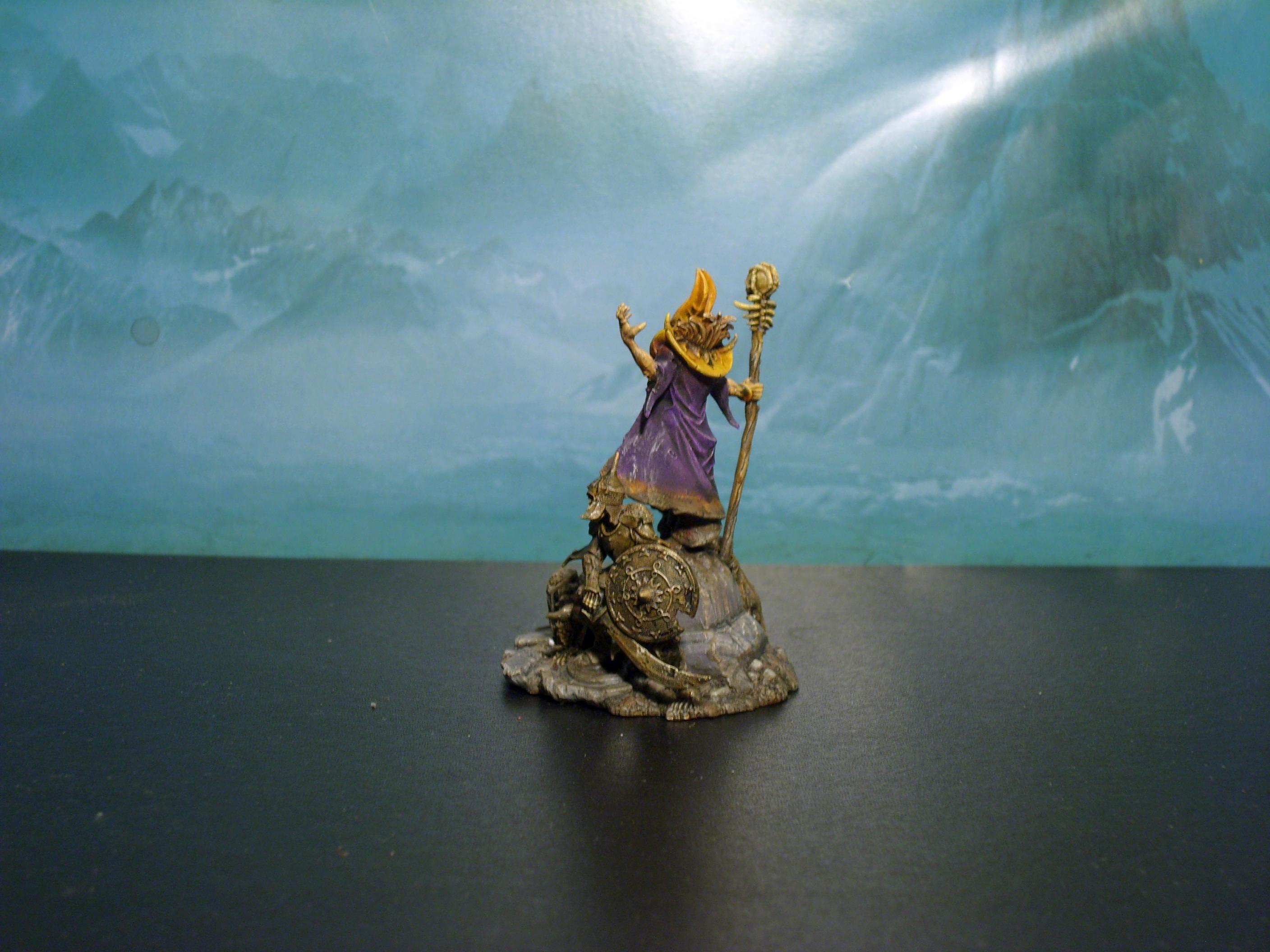 Age Of Sigmar, Conversion, Necromancer, Skeletons, Soulblight Gravelords, Undead, Vanhel's Danse Macabre, Warhammer Fantasy, Warhammer Plus, Wfb