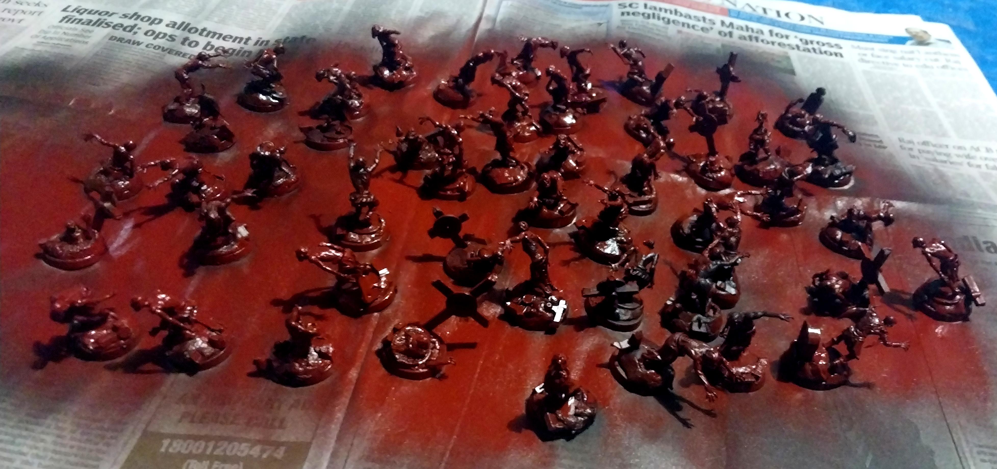 Hoard, Mantic, Undead, Work In Progress, Zombie