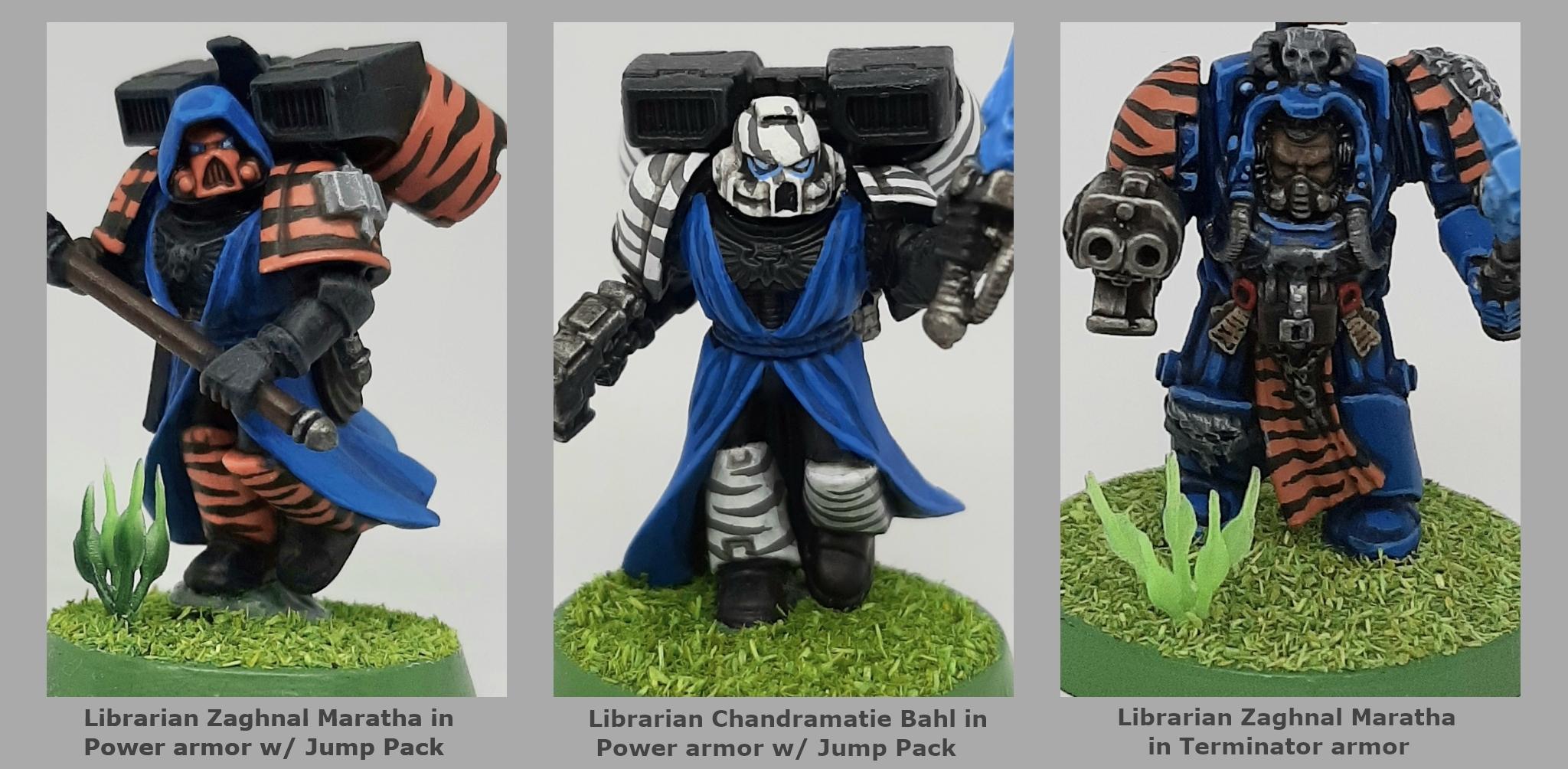 Adeptus, Astartes, Camouflage, Fighting, Librarian, Librarians, Orange, Space Marines, Stripes, Tigers, Veda, White