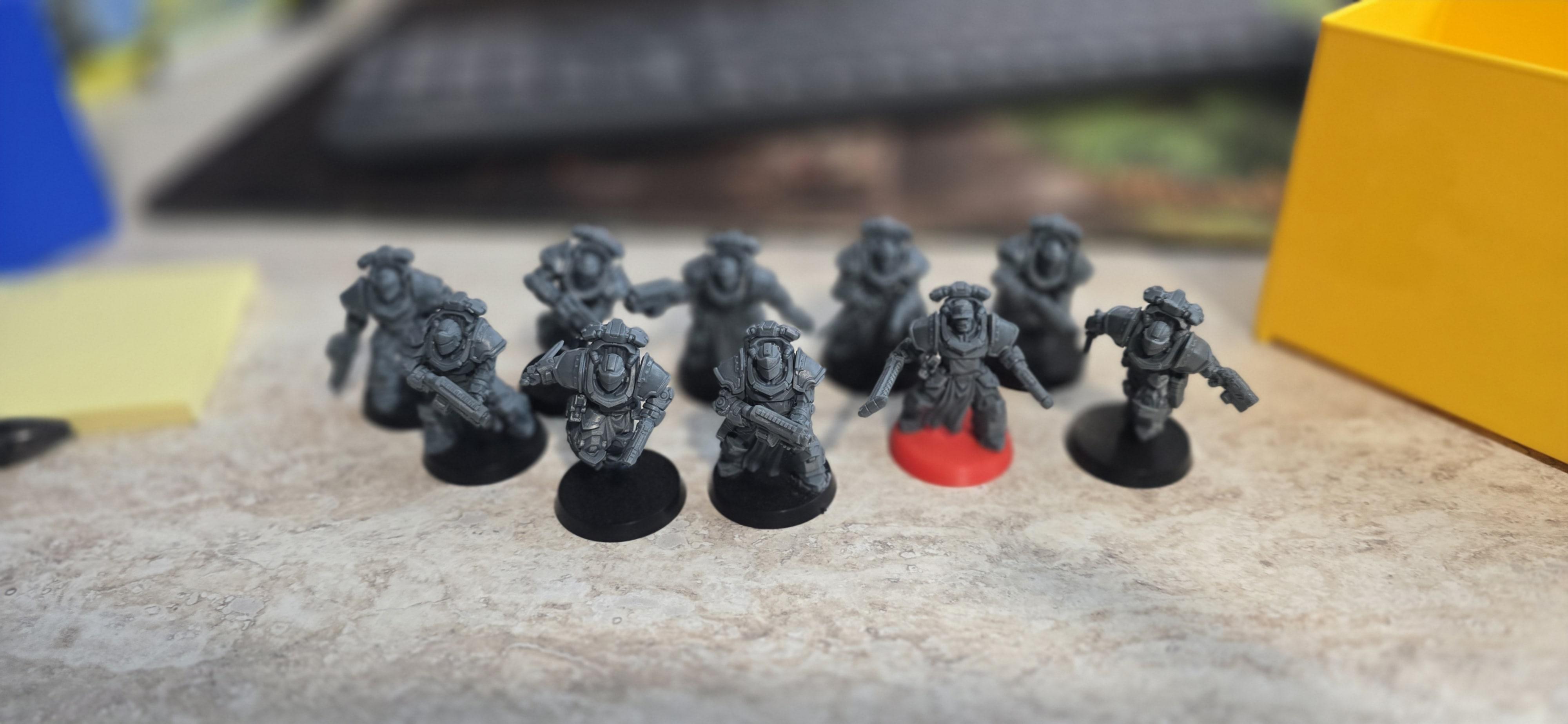 3d Print, Resin, Space Marines, Ultramarines, Warhammer 40,000