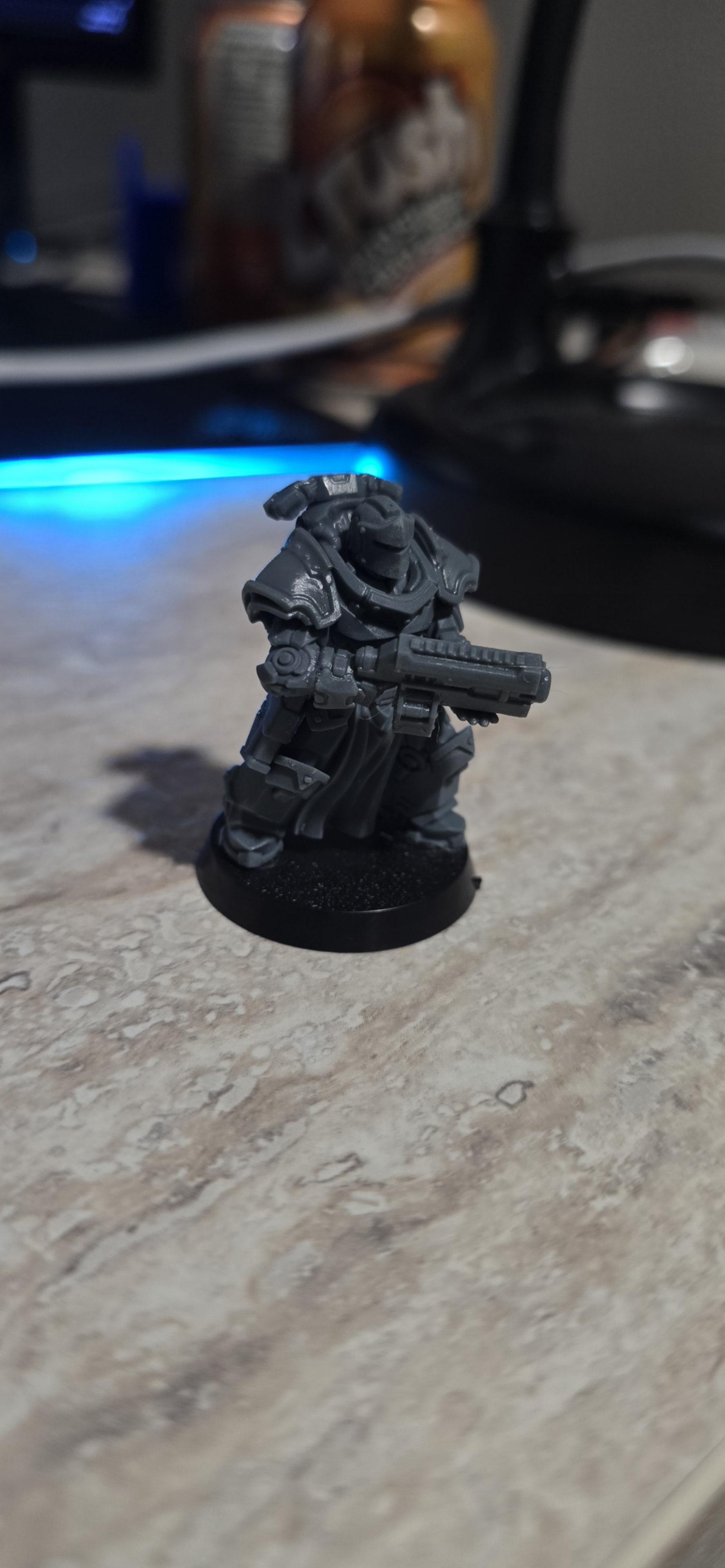 3d Print, Resin, Space Marines, Ultramarines, Warhammer 40,000