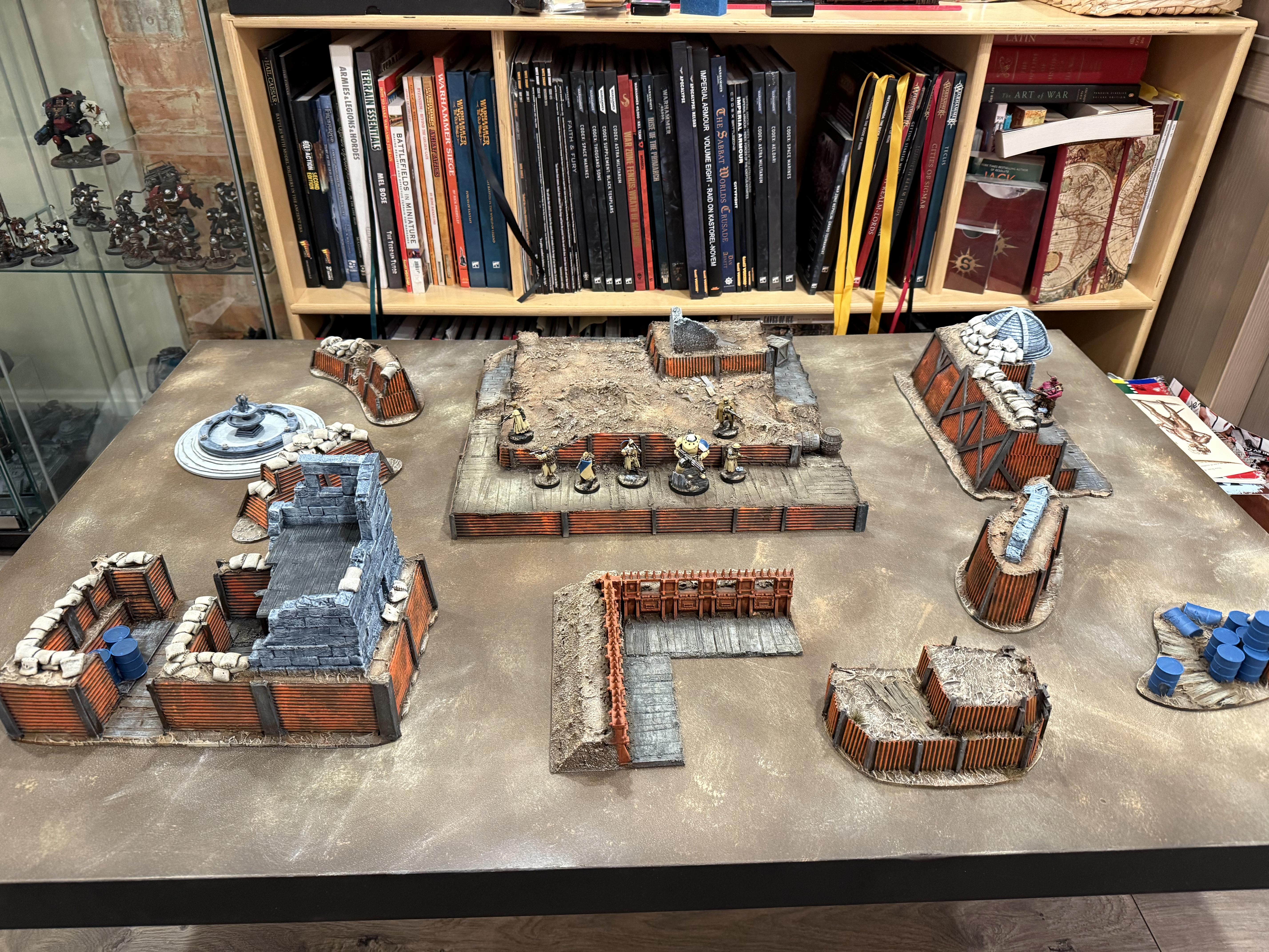 Abyssinian Front, Modular, Scratch Build, Terrain, Trench Crusade, Trench Warfare, Trenches