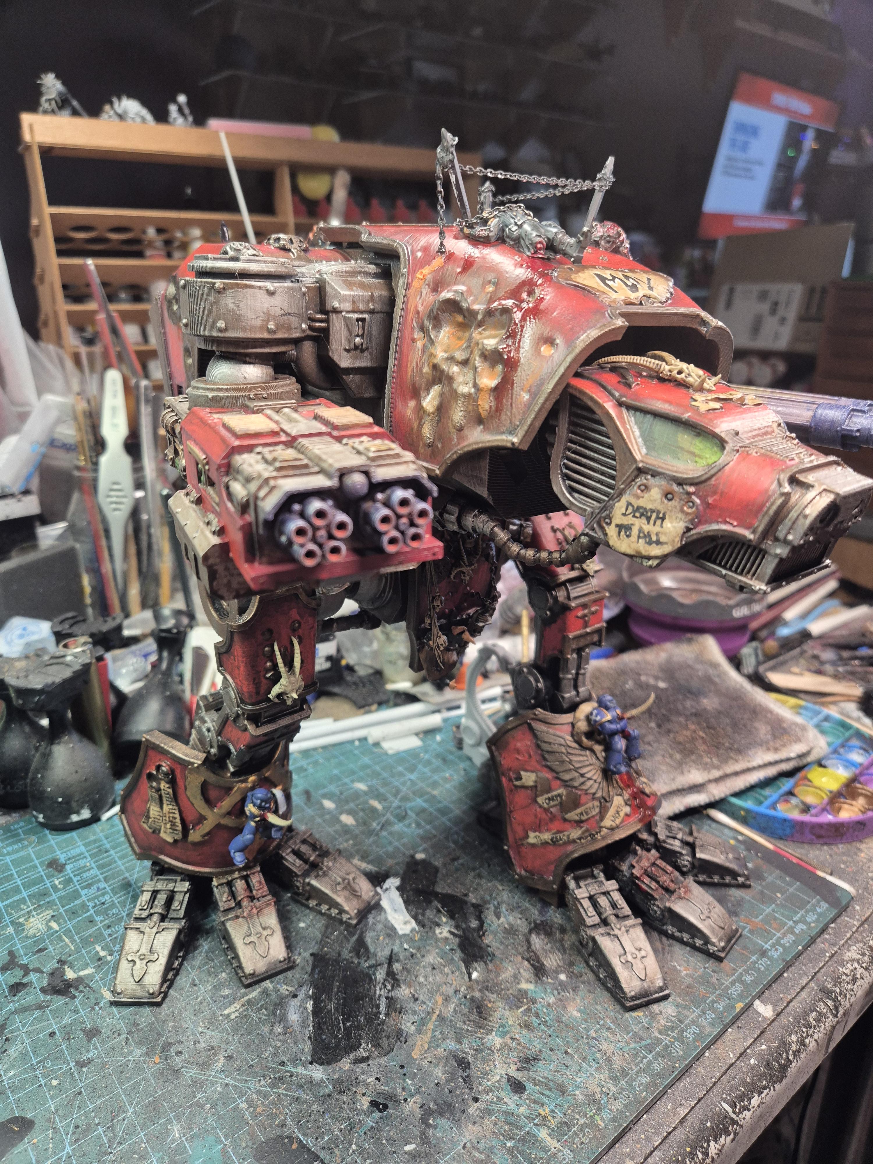 Chaos, Titan, Warhammer 40,000, Warhound