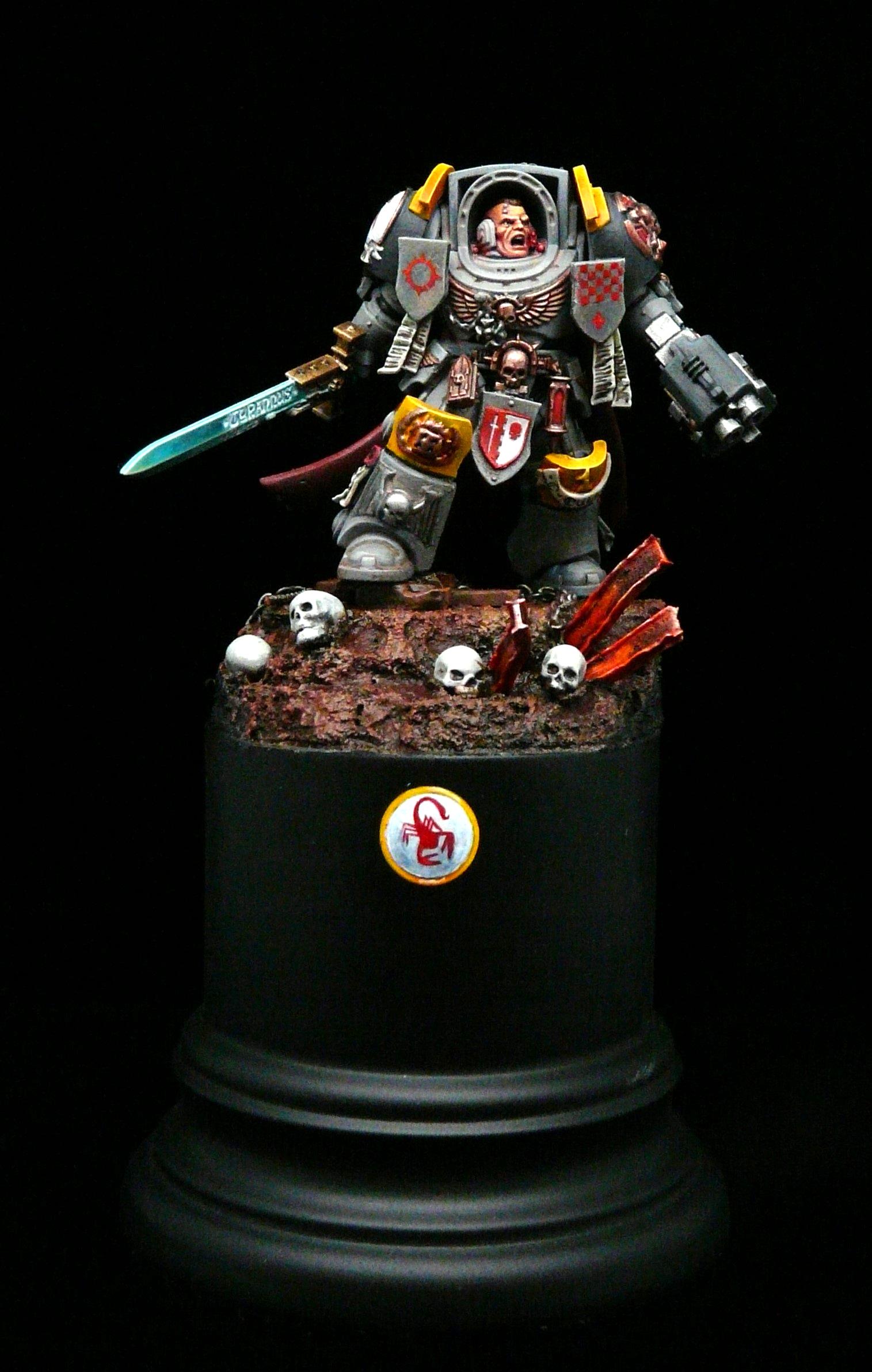 Adeptus Astartes, Badab War, Carab Culln, Red Scorpions, Space Marines