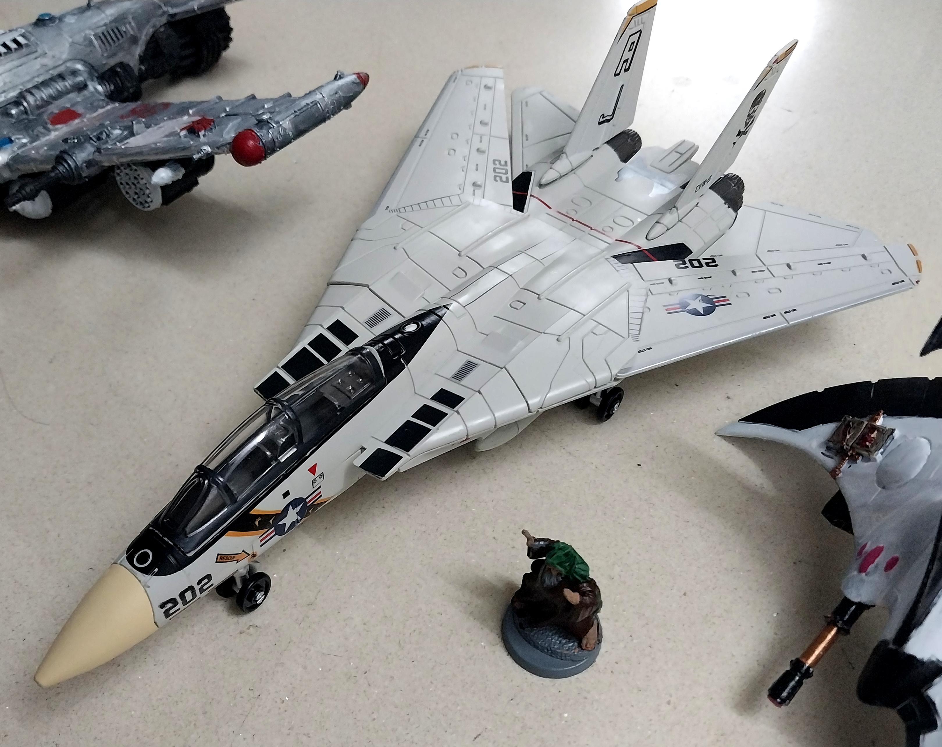 Aeronautica Imperialis, F-14, Fighter, Imperial Guard, Scale, Tomcat, Toy