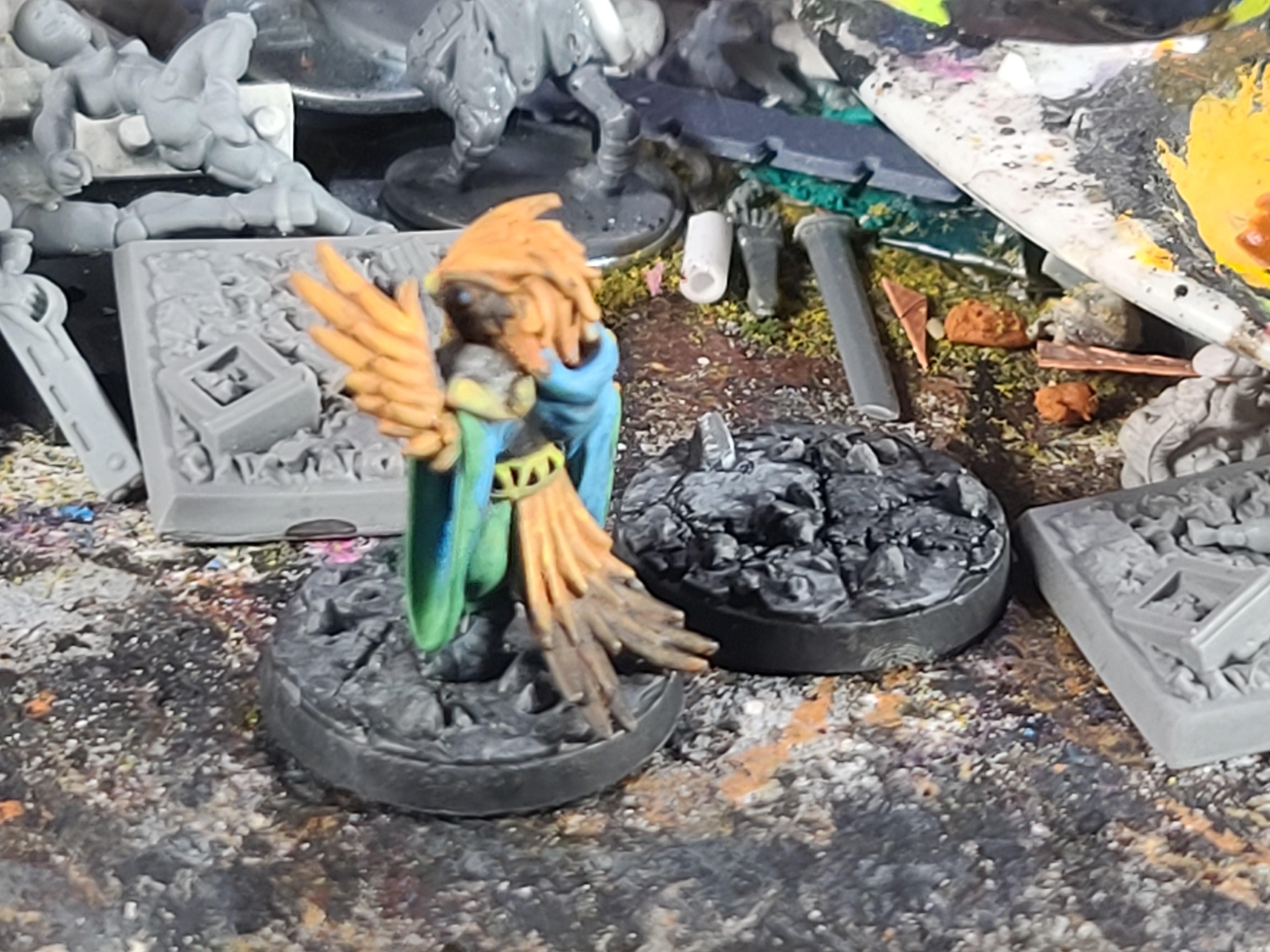 3d Pront, Animal Adventurers, Dungeons And Dragons, Owl, Swordsman, Unknown Design, Unknown Printer