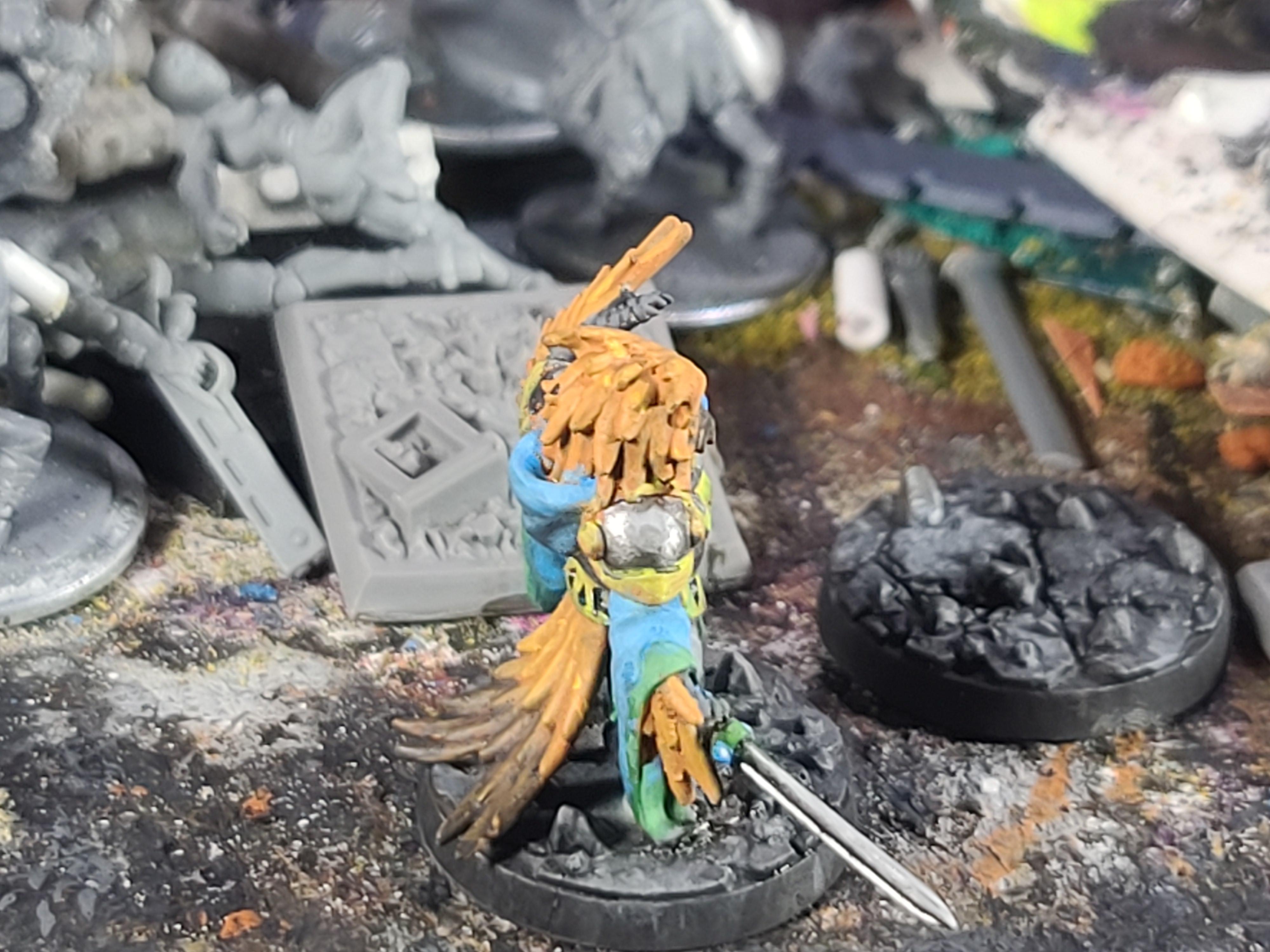3d Pront, Animal Adventurers, Dungeons And Dragons, Owl, Swordsman, Unknown Design, Unknown Printer