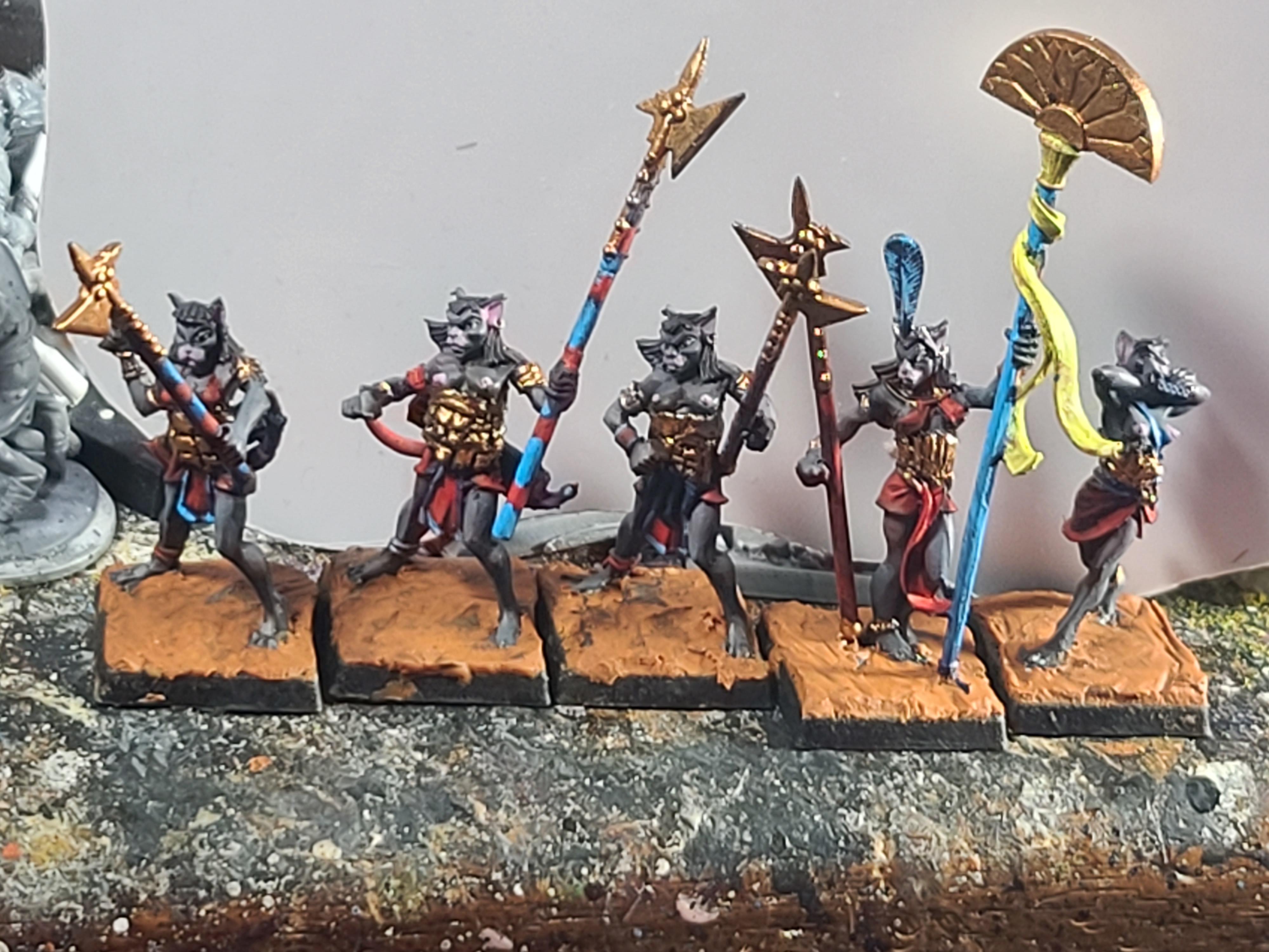 Basti, Conversion, Crocodile Games, Polearms, Wargods Of Aegyptus