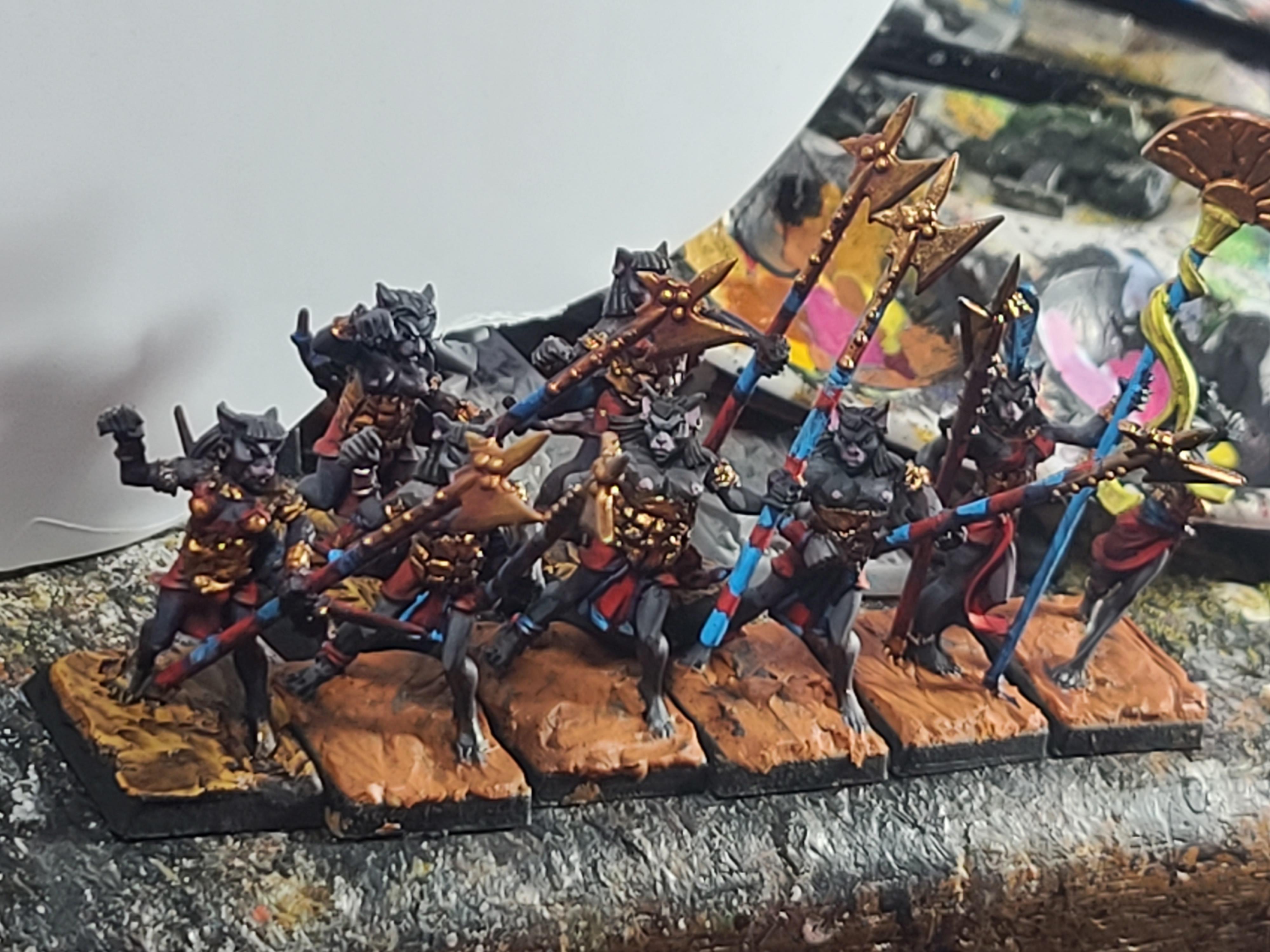 Basti, Conversion, Crocodile Games, Polearms, Wargods Of Aegyptus