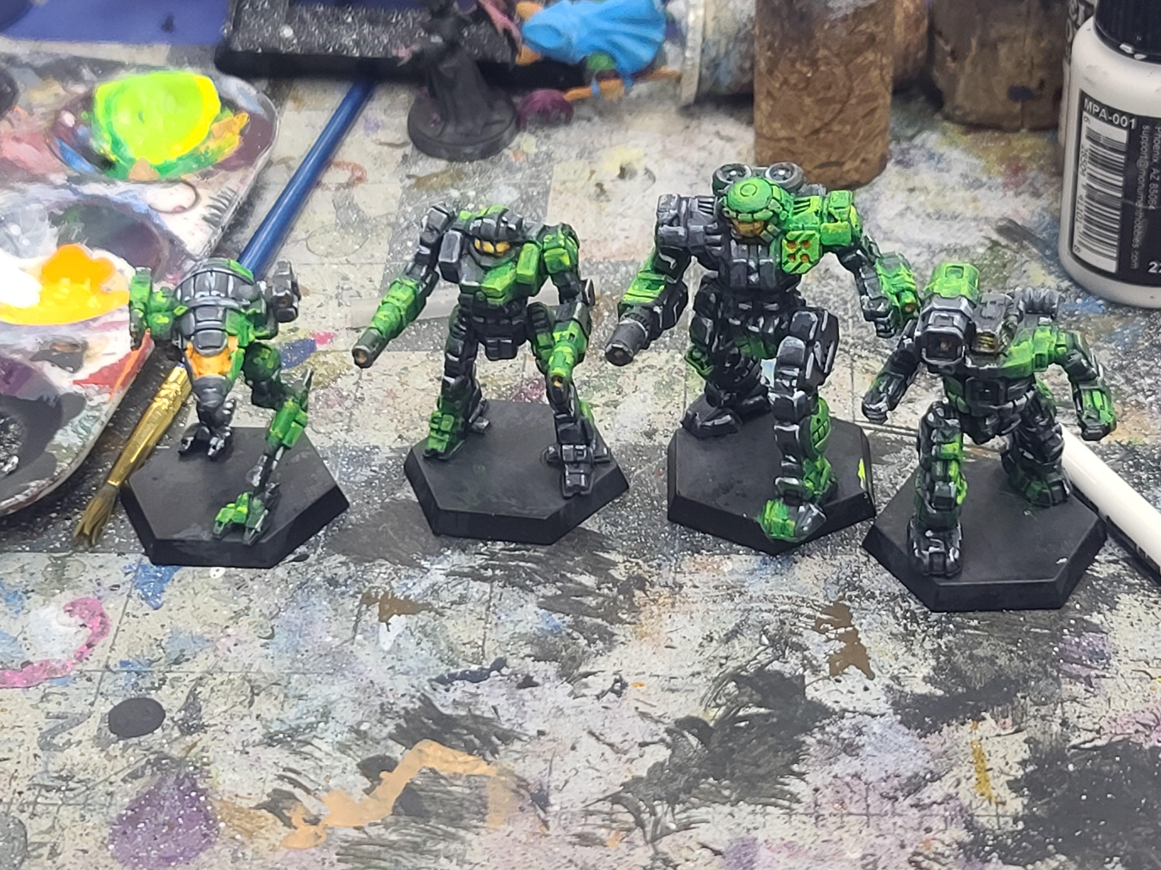 Battletech, Capellan Confederation, Catalyst Game Labs, Enforcer, Hunchback, Mech, Raven, Urban Lance Pack, Victor