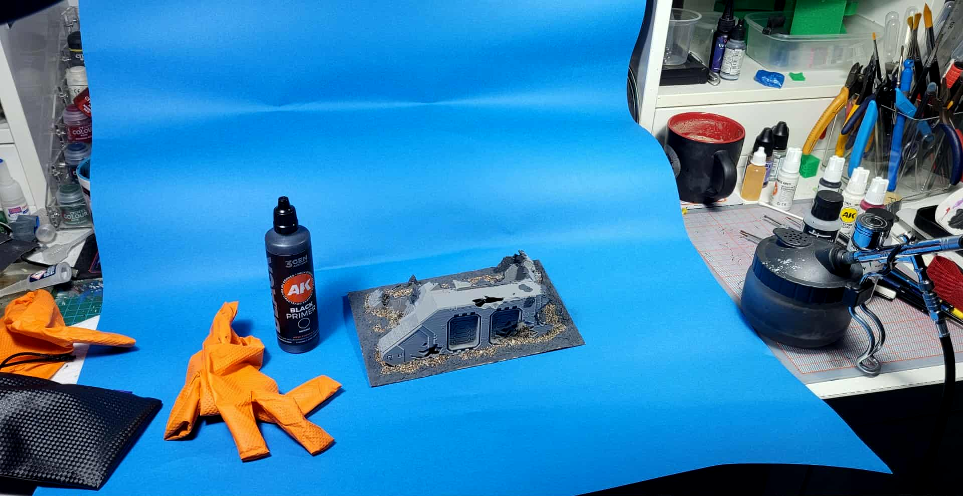 3d Print, Land Raider, Work In Progress