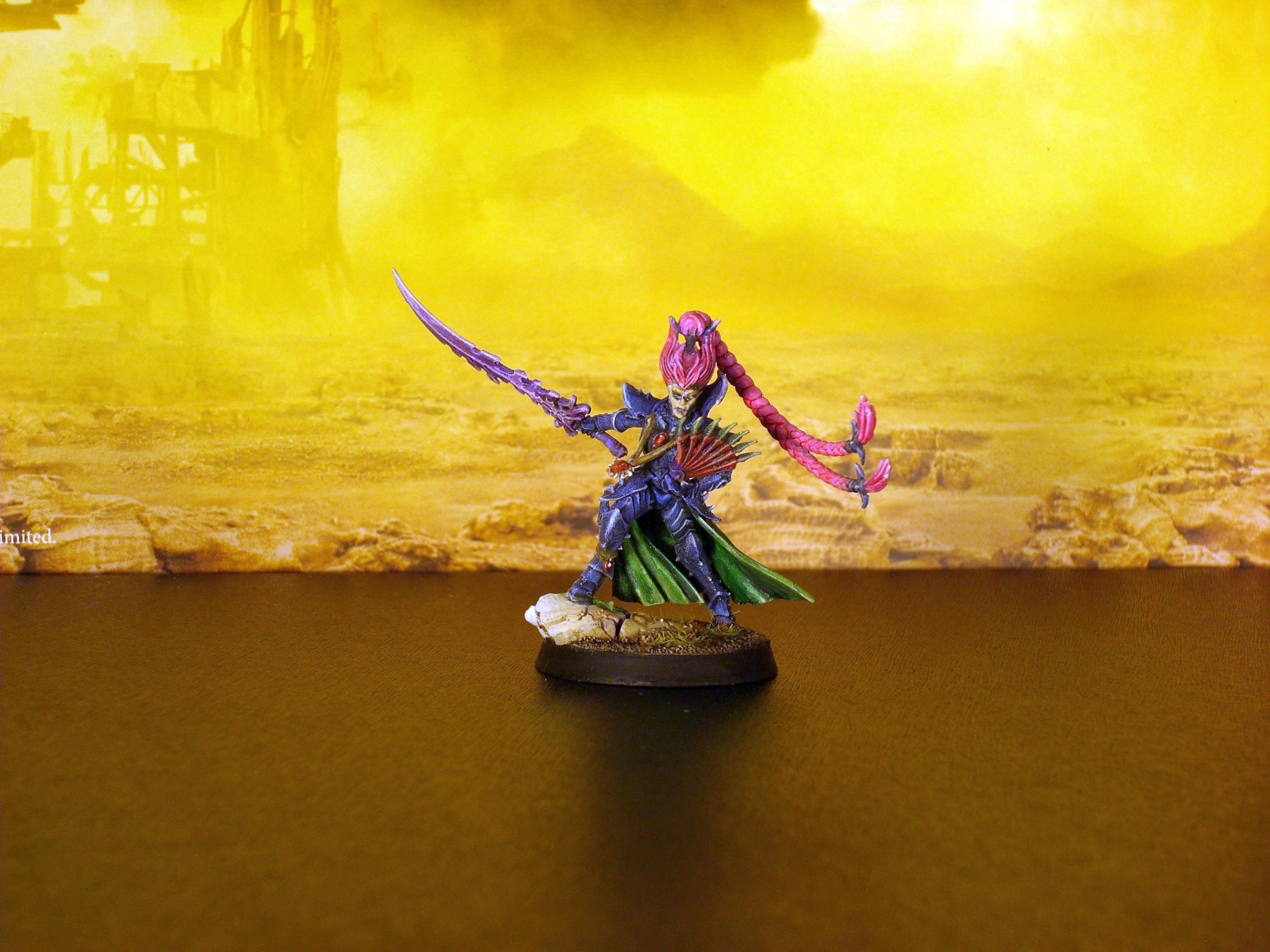 Archon, Conversion, Dark Eldar, Drukhari, Kabal Of The Poisoned Tongue, Lady Aurelia Malys, Lady Malys, Warhammer 40,000