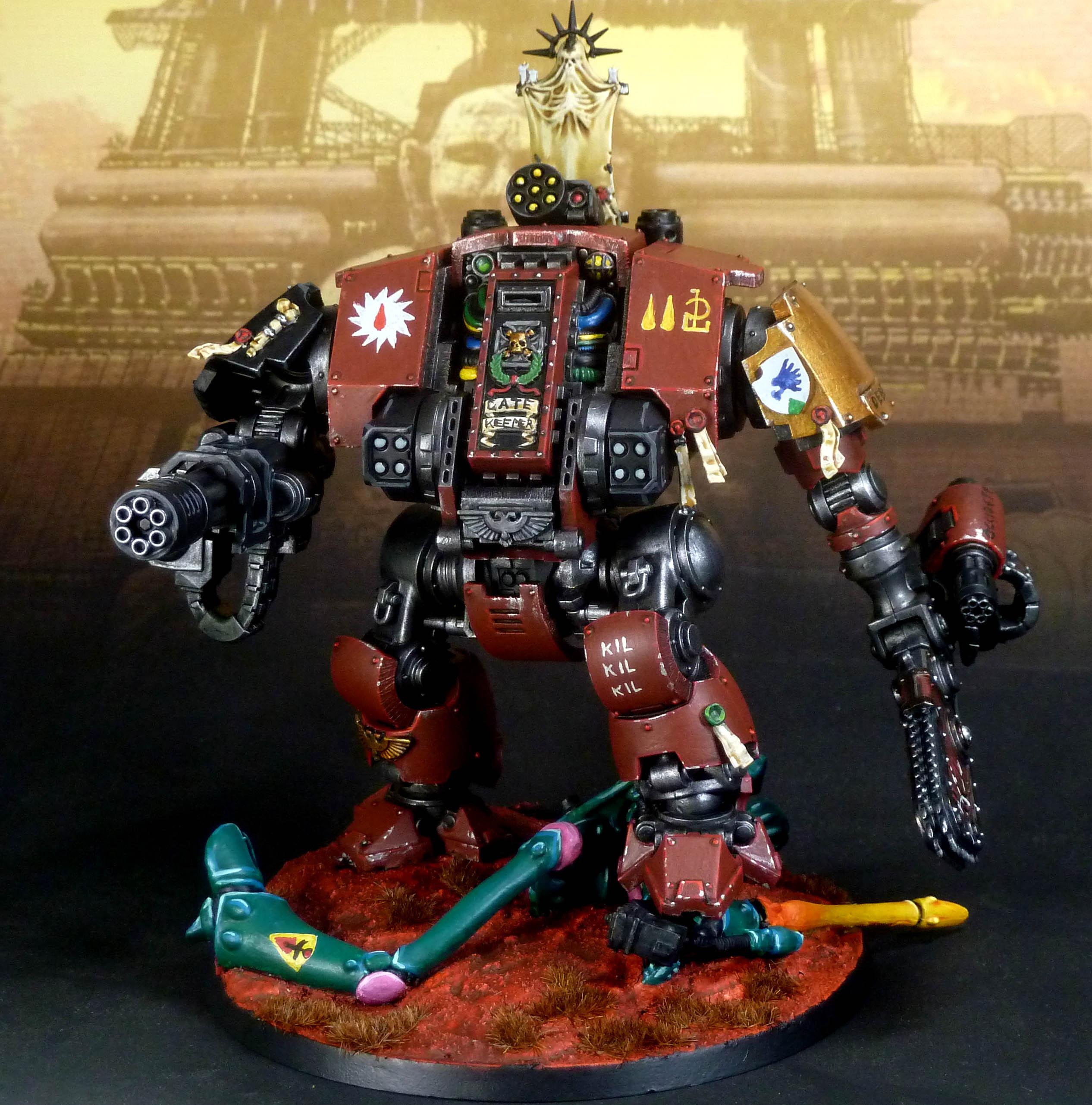 Dreadnought, Flesh Tearers, Space Marines