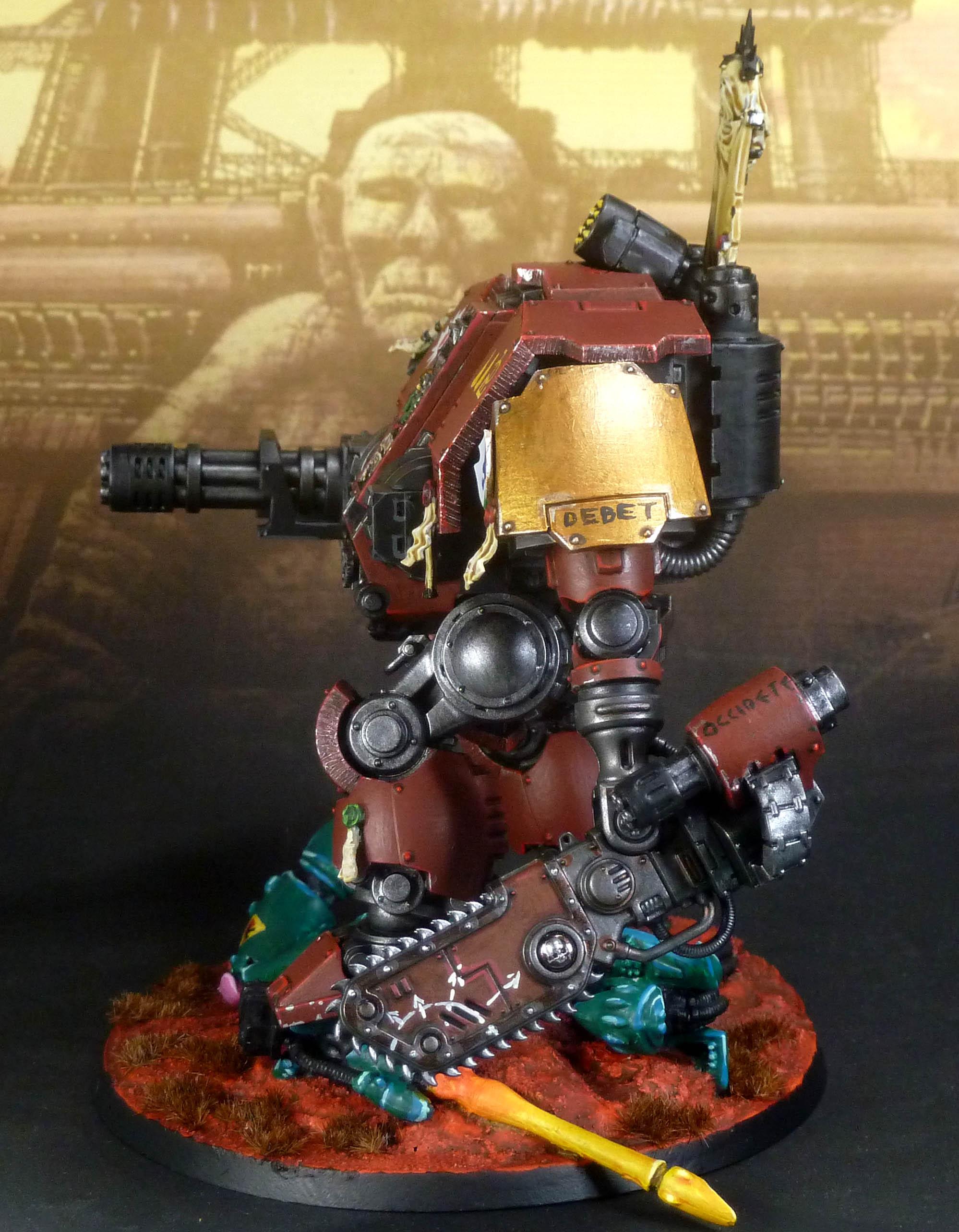 Dreadnought, Flesh Tearers, Space Marines