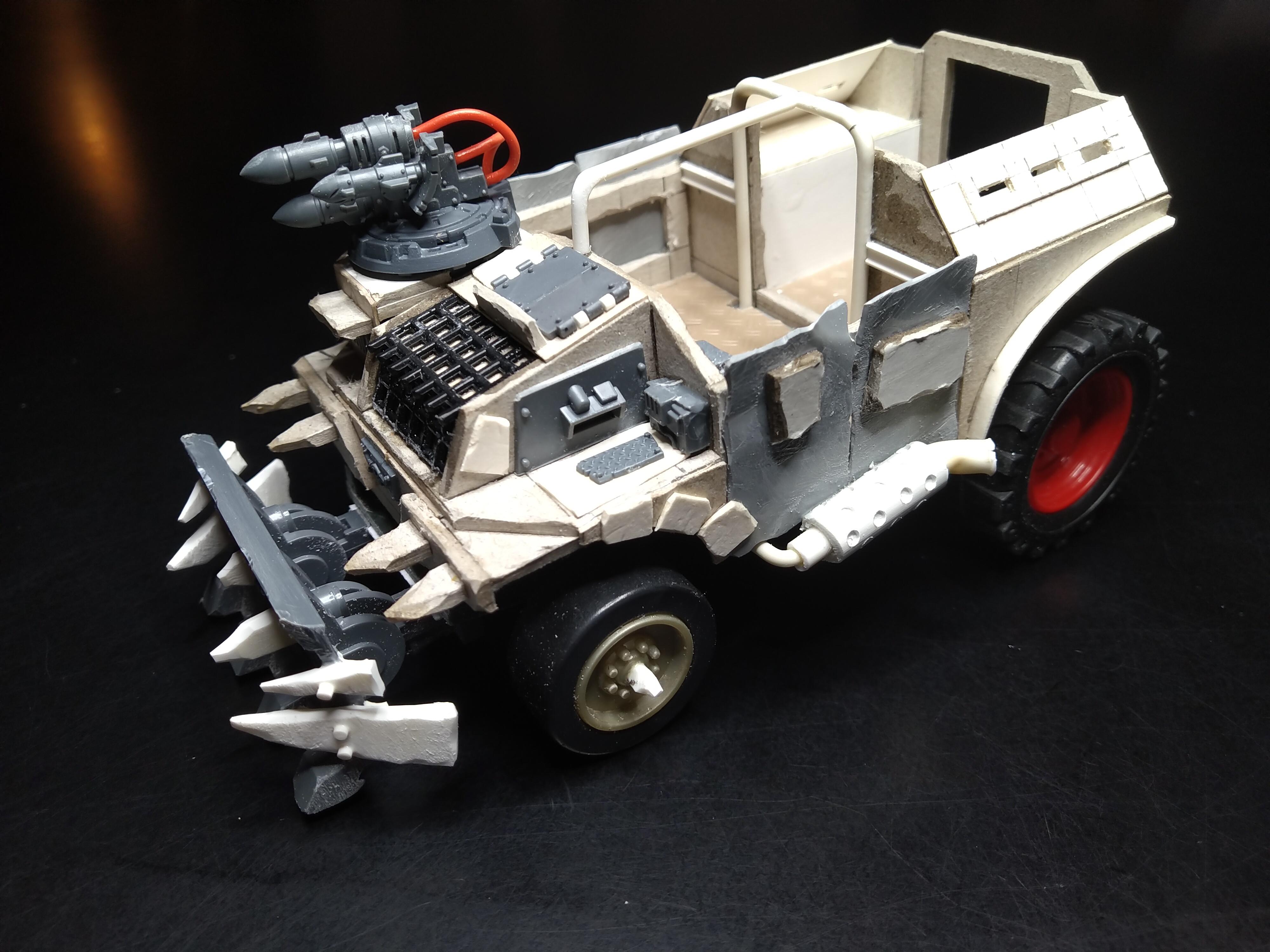 Ork Truck, Scratch Build, Work In Progress