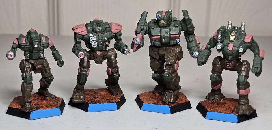 Assassin, Battletech, Charger, Merlin, Ostroc