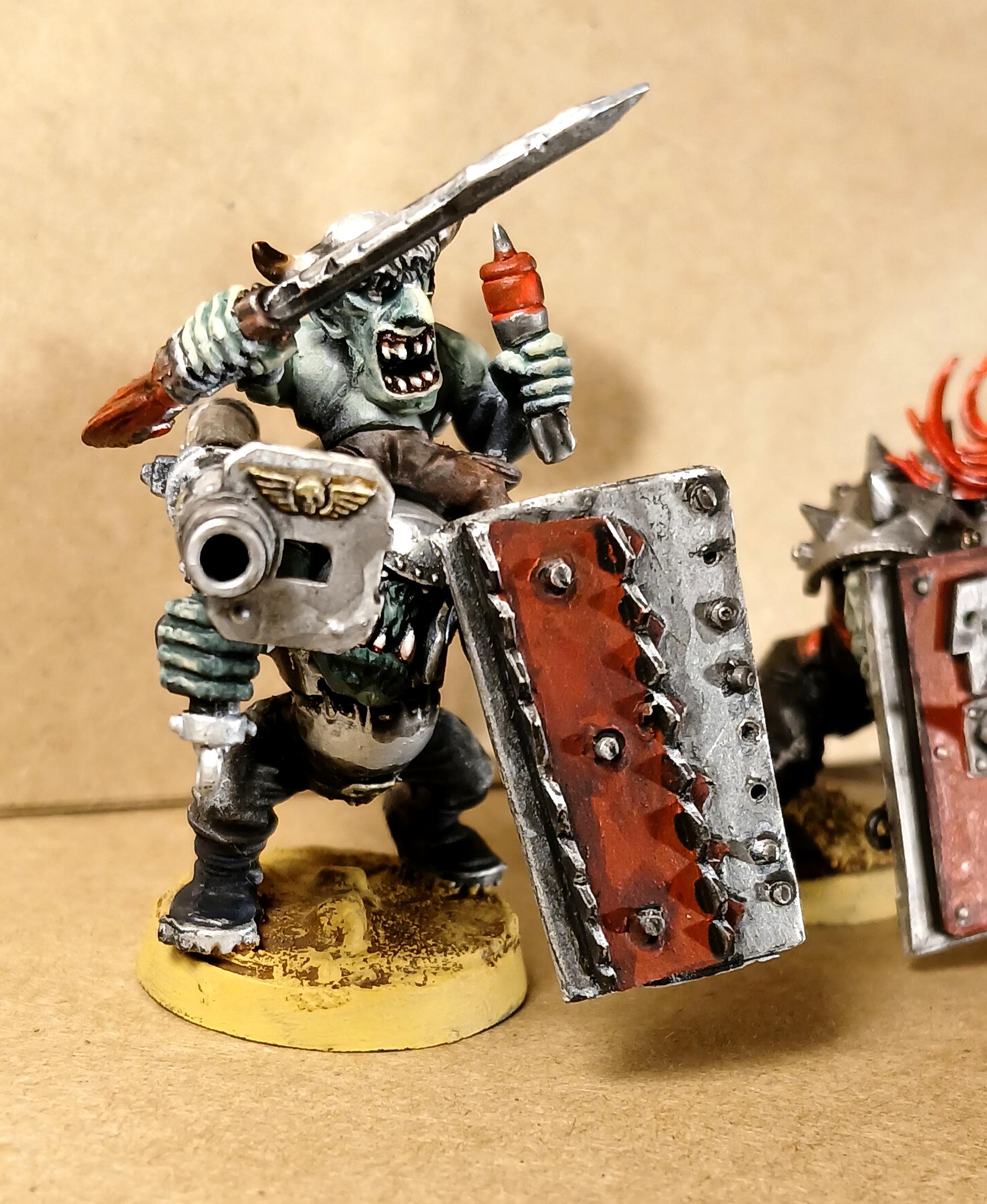 Ard Boyz, Conversion, Kitbash, Orks, Warhammer 40,000
