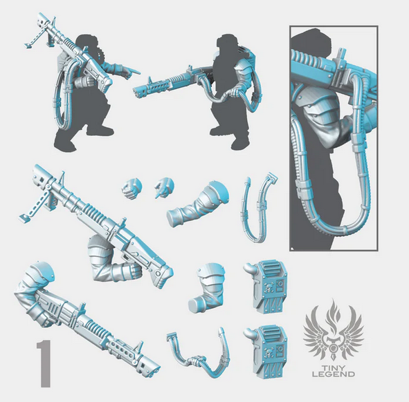 3d Sculpt, Light Machine Gun, M-60, M60