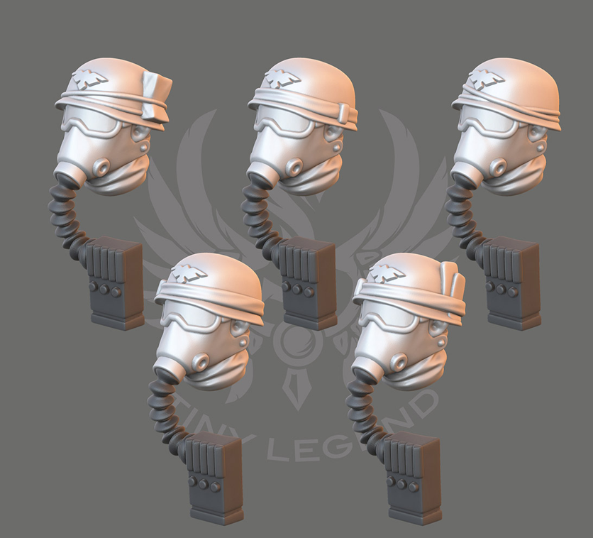 13. Steel Legion helmets