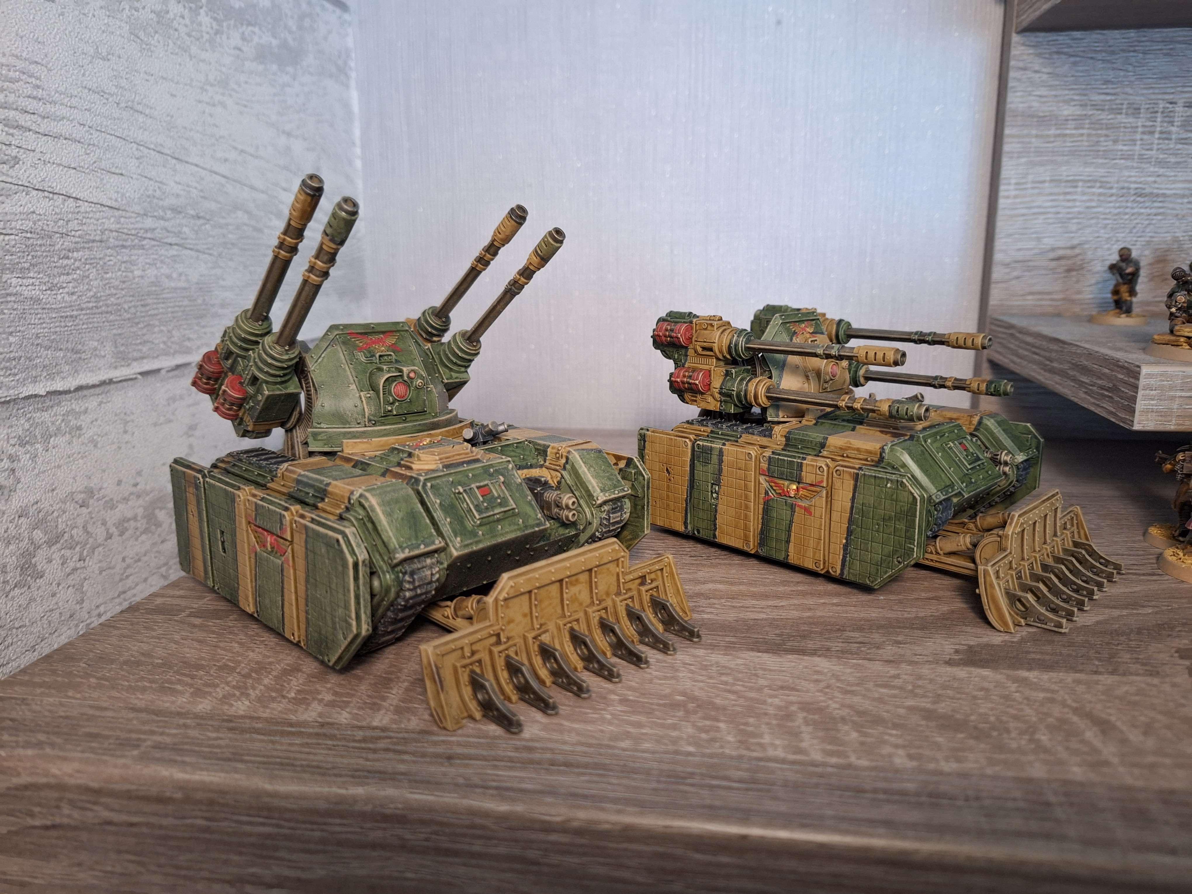 Anti Aircraft, Chaos, Hydra, Imperial Guard, Traitor