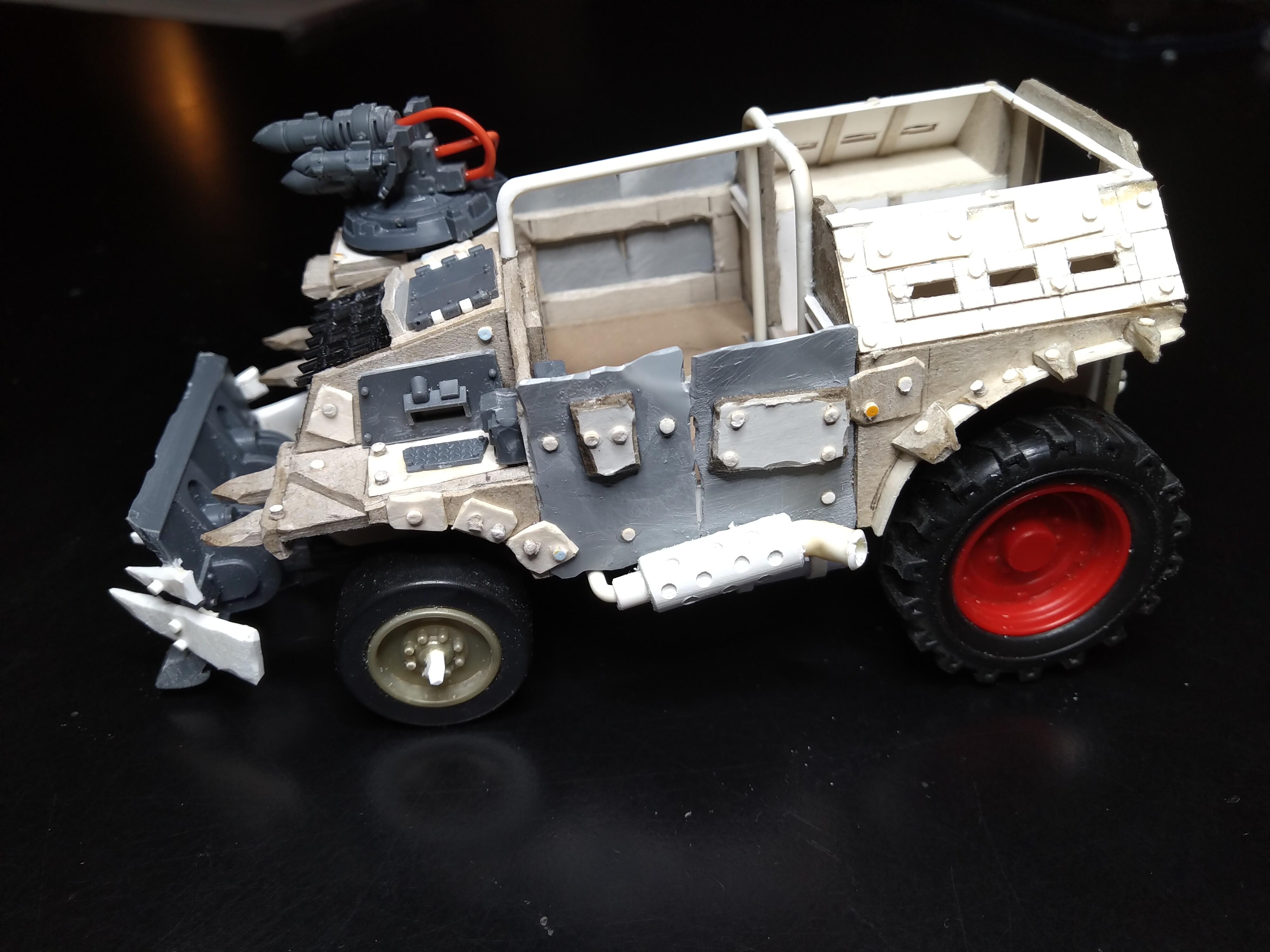 Ork Truck, Scratch Build