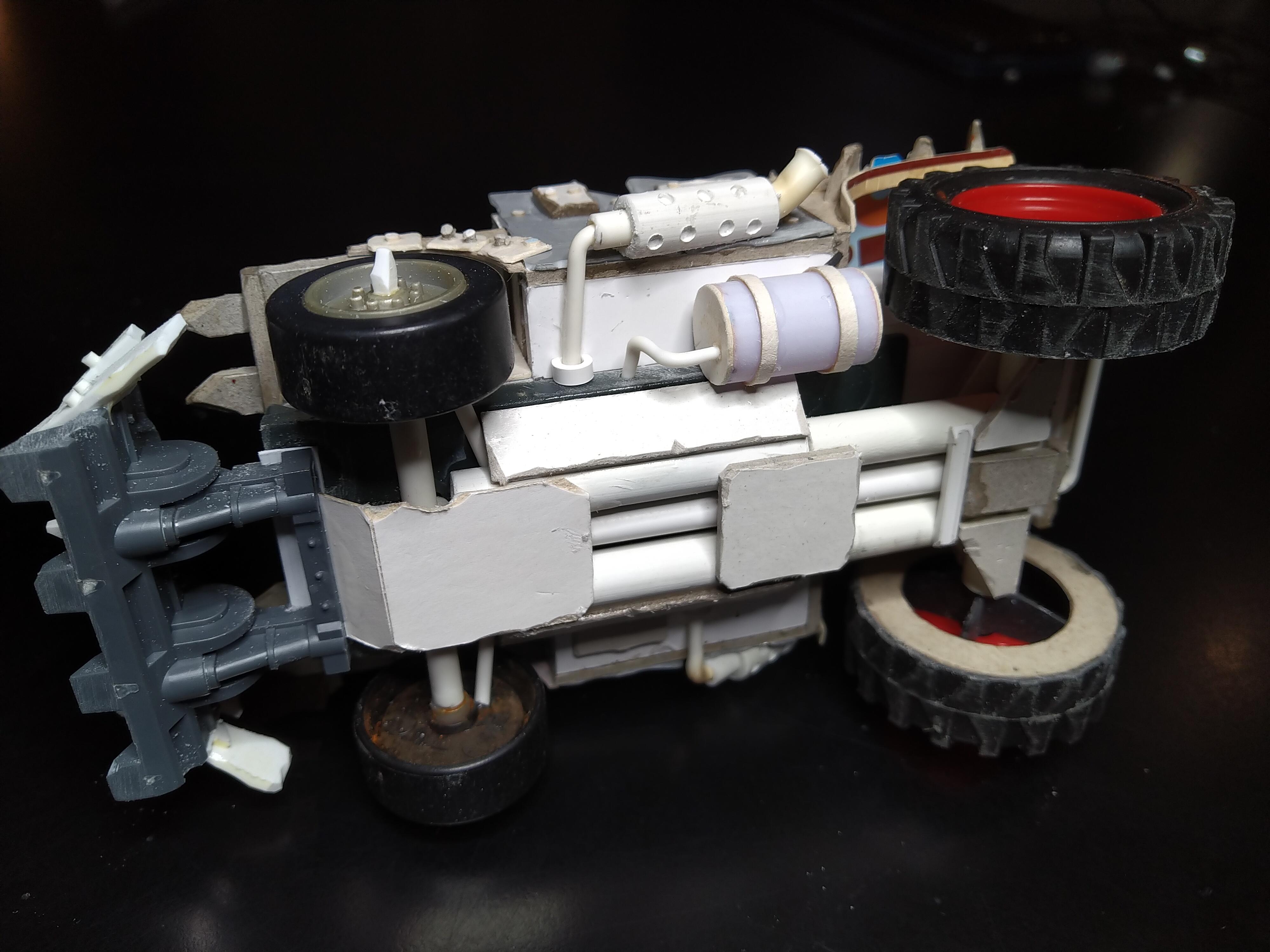Ork Truck, Scratch Build