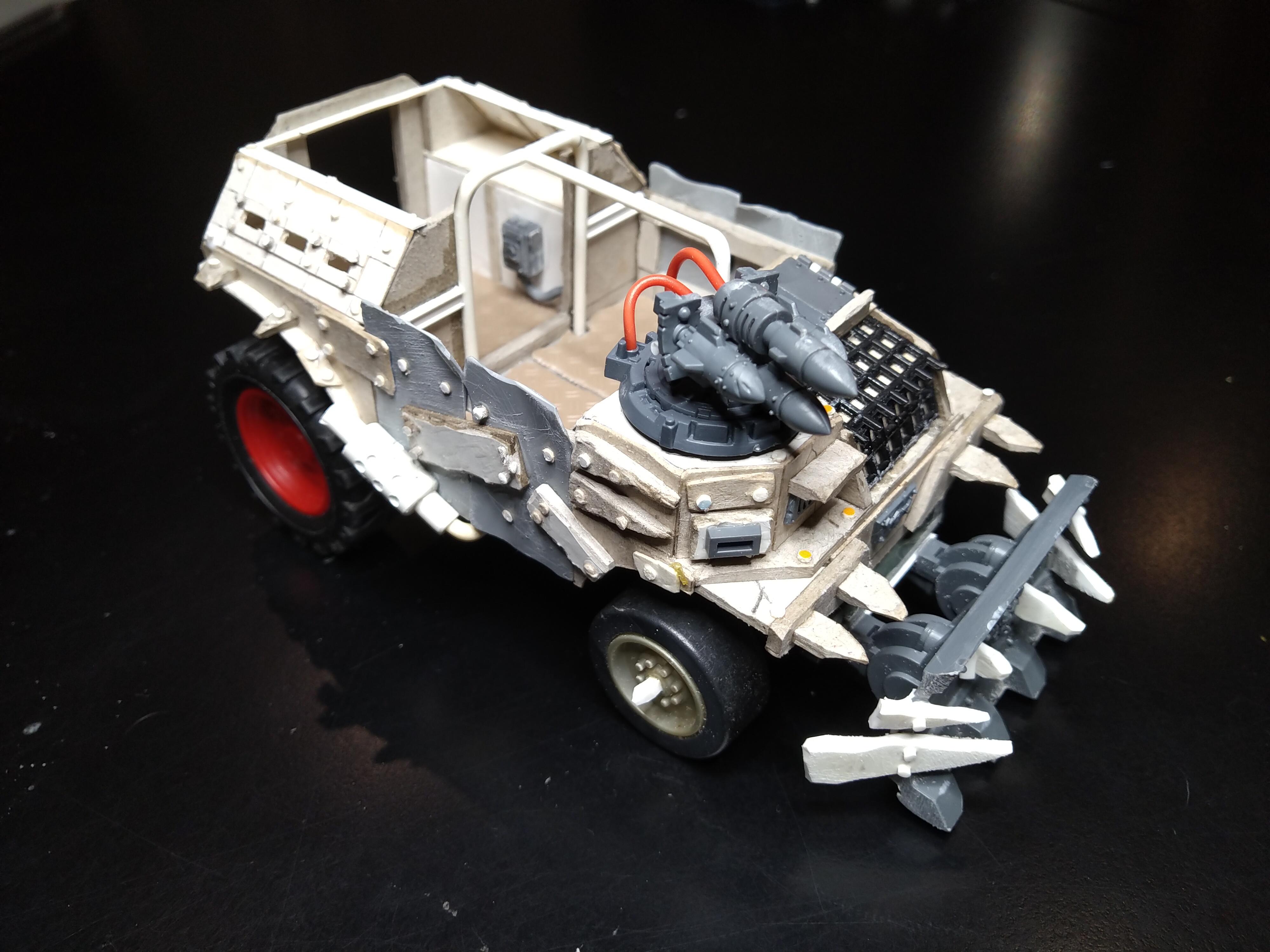 Ork Truck, Scratch Build